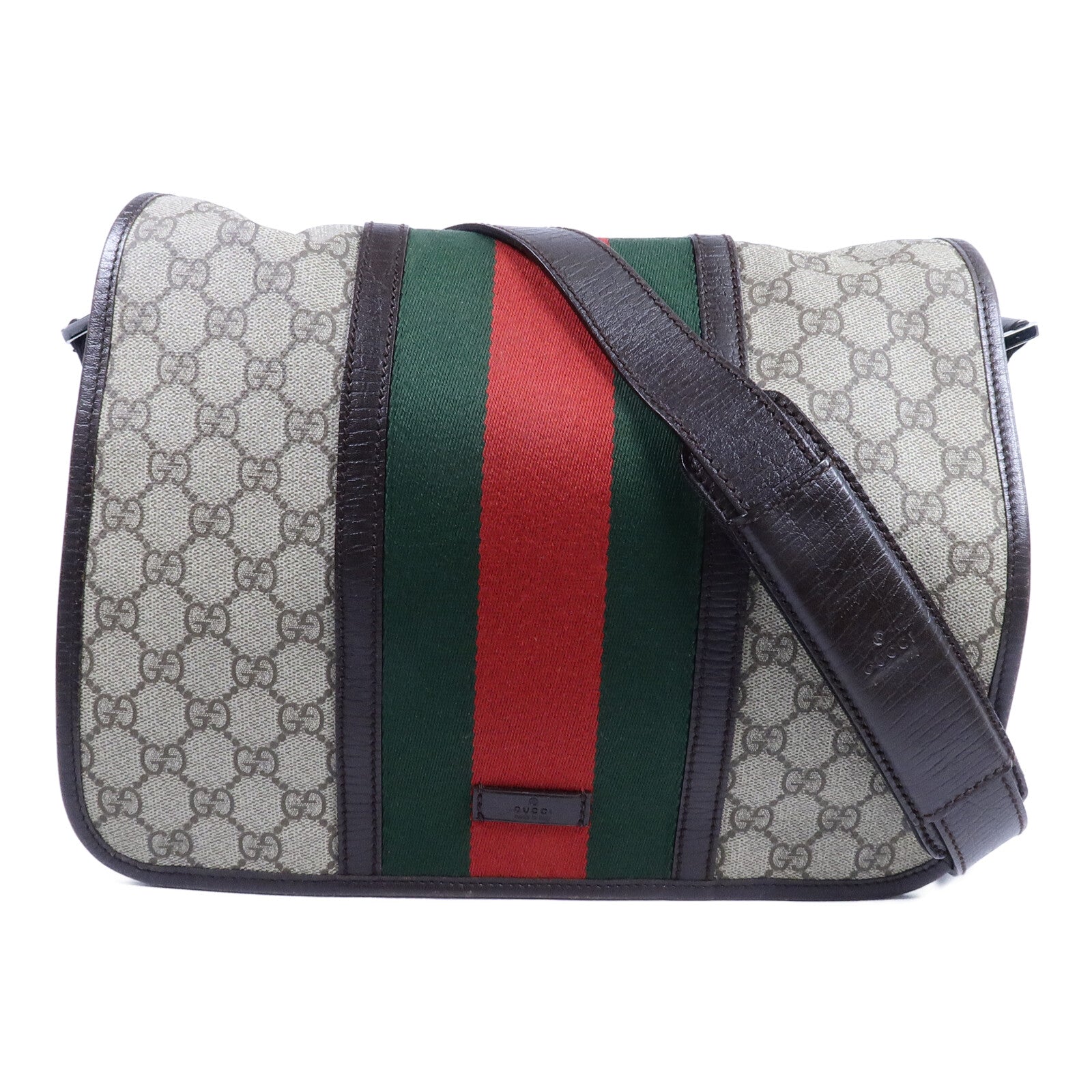 GUCCI 塗層帆布Shoulder Bag肩背袋