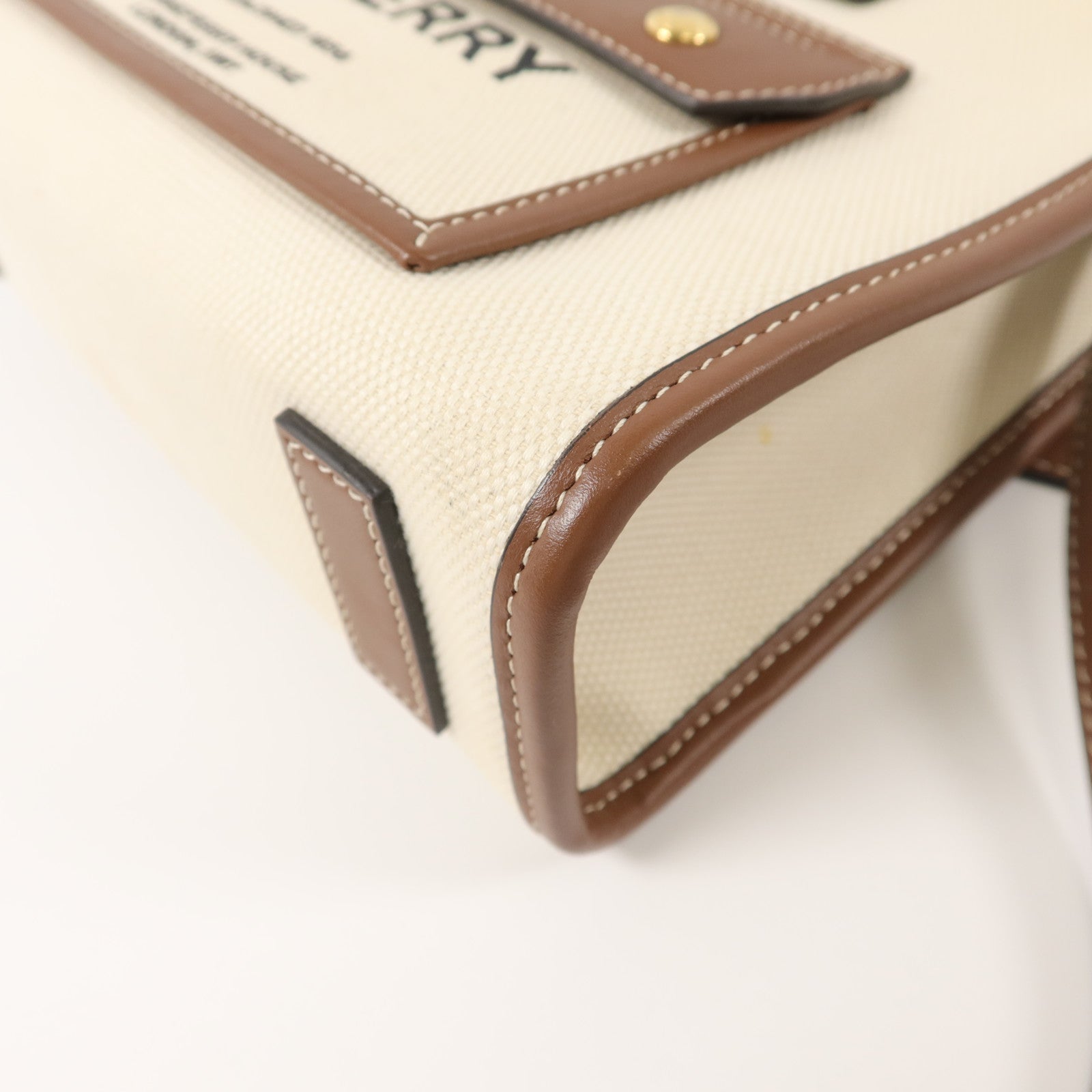 BURBERRY 帆布Mini Freya Tote Bag手挽袋