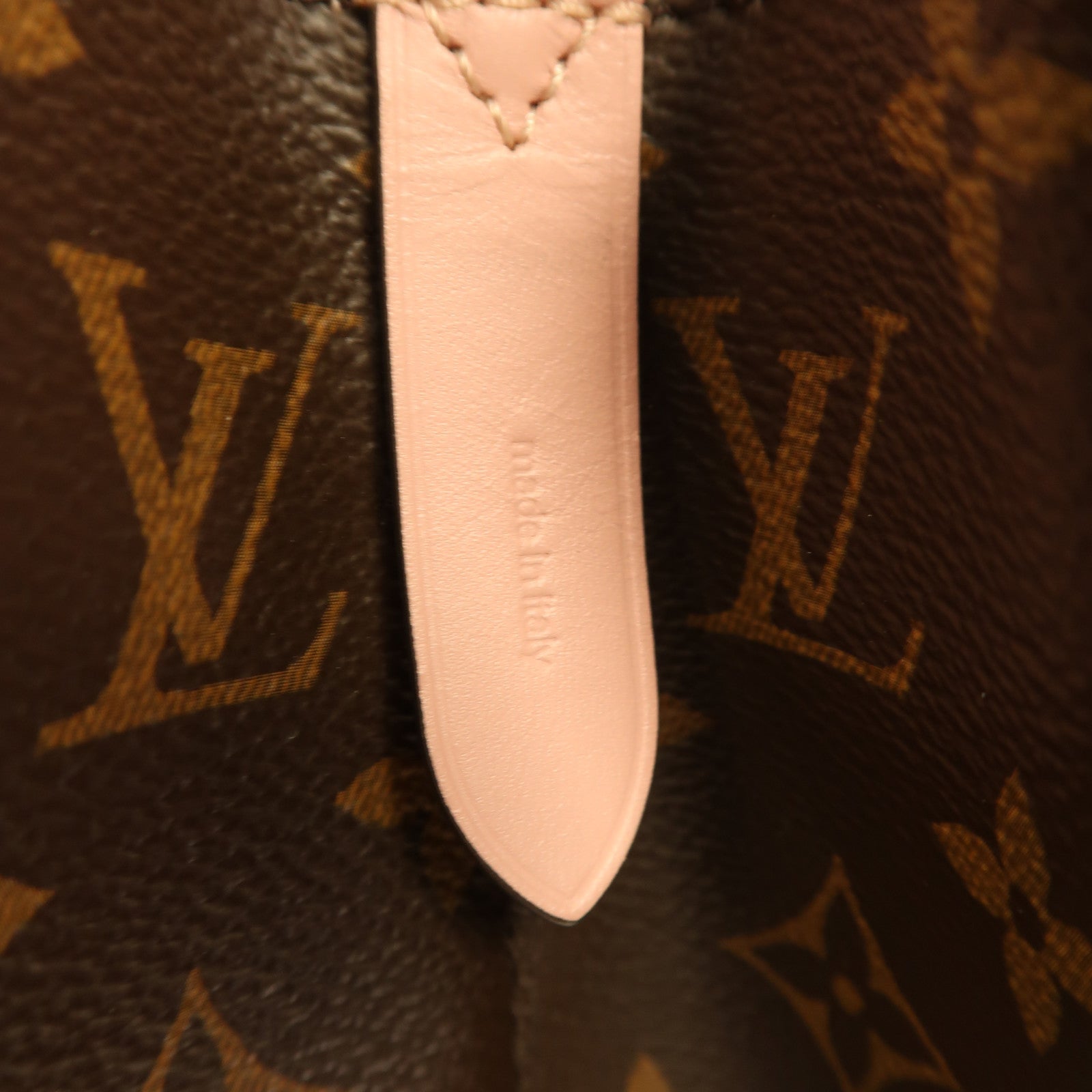 LOUIS VUITTON Monogram Neo Noe MM金扣手挽肩背兩用袋棕色/粉紅色