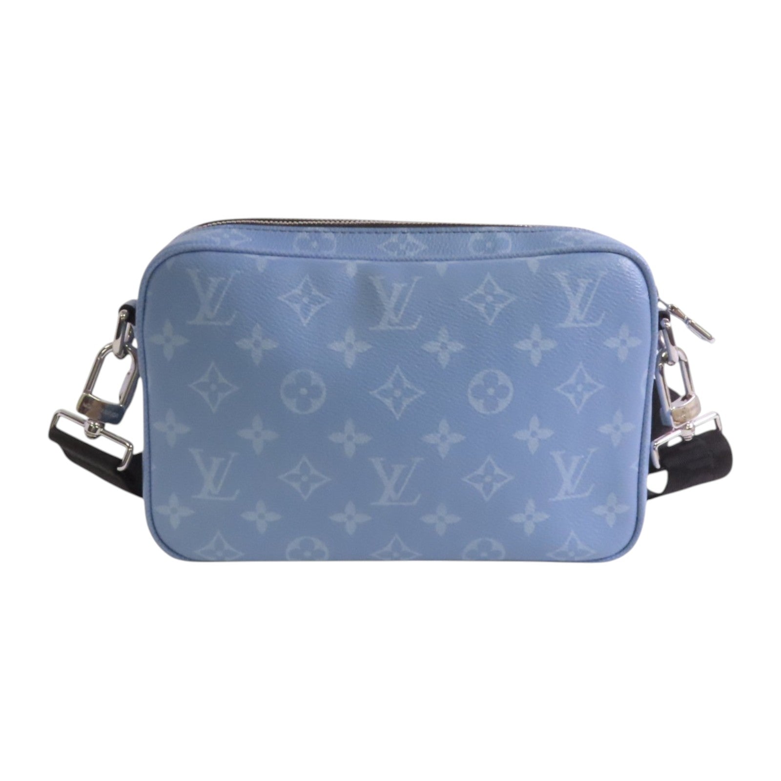LOUIS VUITTON Monogram Aplha銀扣肩背袋