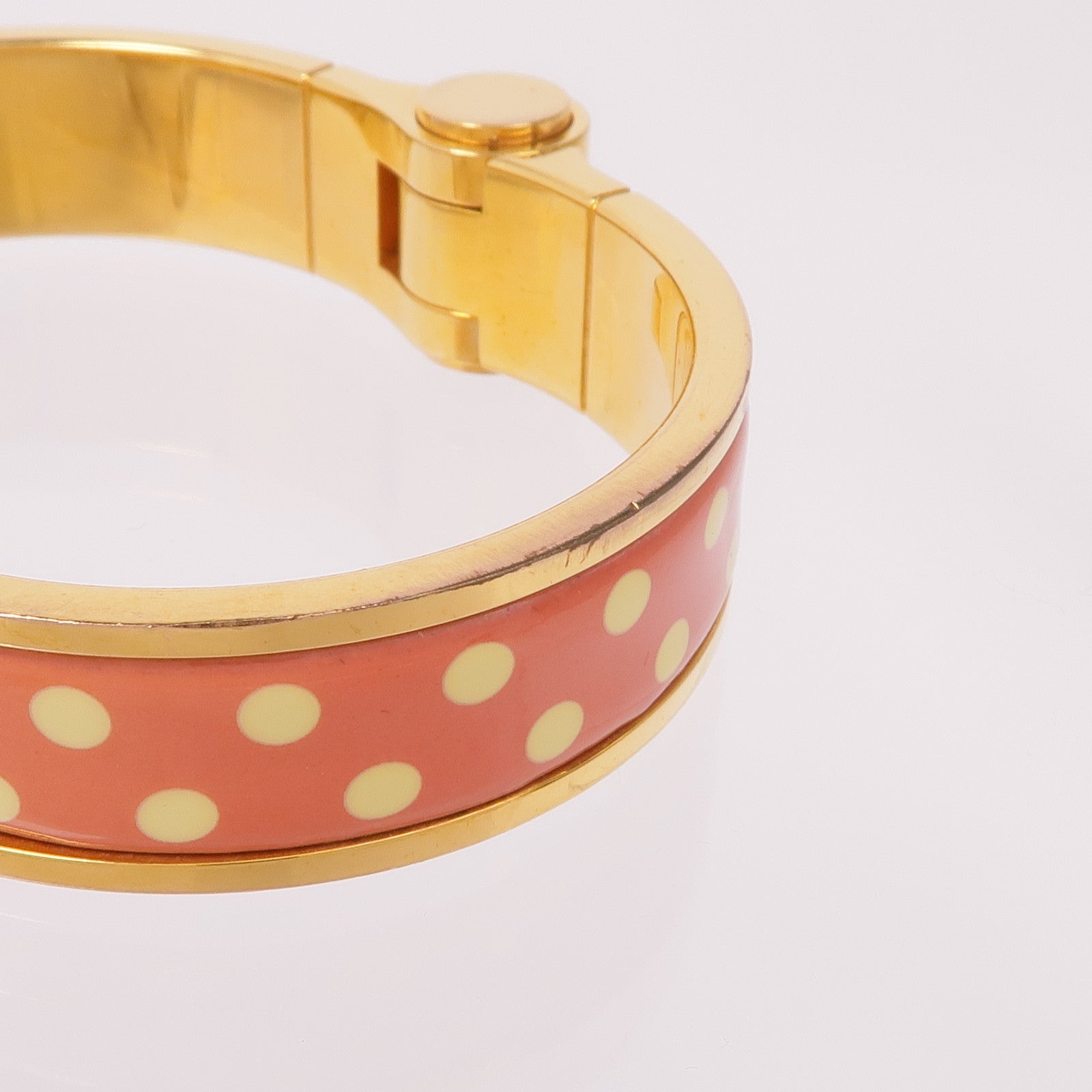 HERMES 金屬/琺瑯Charniere Bracelet手鐲