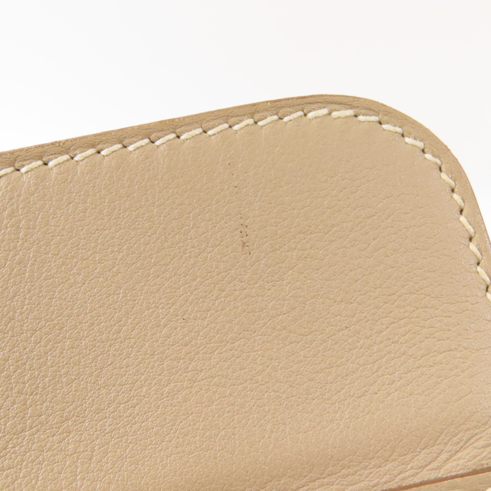 HERMES Swift皮革Toolbox 26銀扣手挽肩背兩用袋Argile/淺褐色