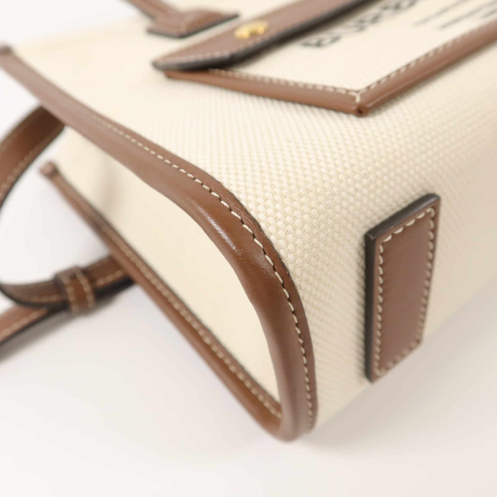 BURBERRY 帆布Mini Freya Tote Bag手挽袋