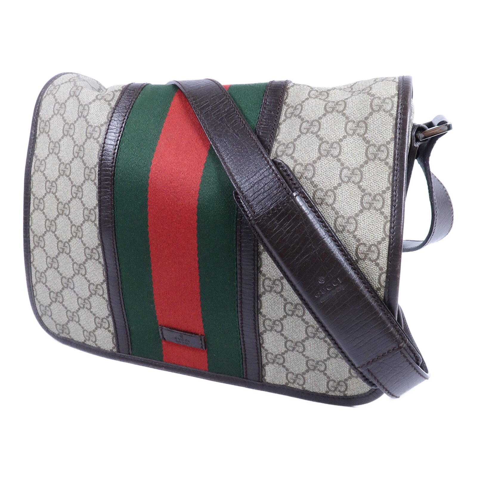 GUCCI 塗層帆布Shoulder Bag肩背袋