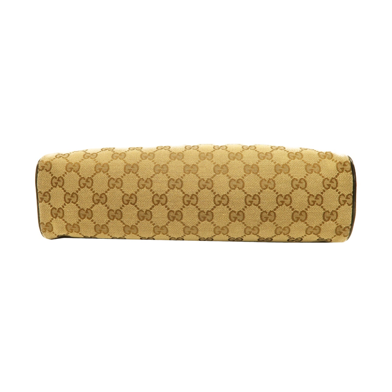 GUCCI 【激減優惠】帆布Shoulder Bag銀扣肩背袋啡色