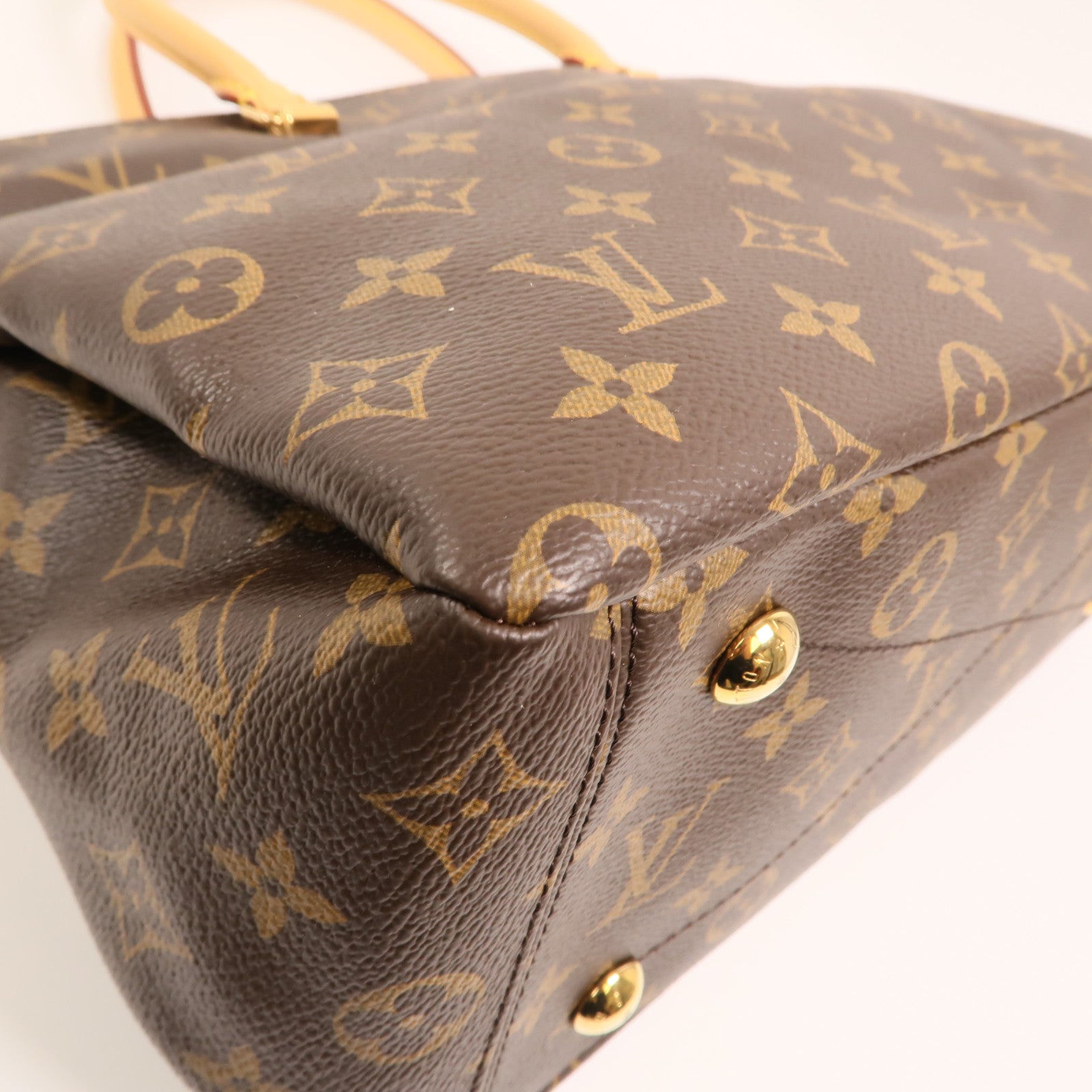 LOUIS VUITTON Monogram Pallas MM金扣手挽肩背兩用袋