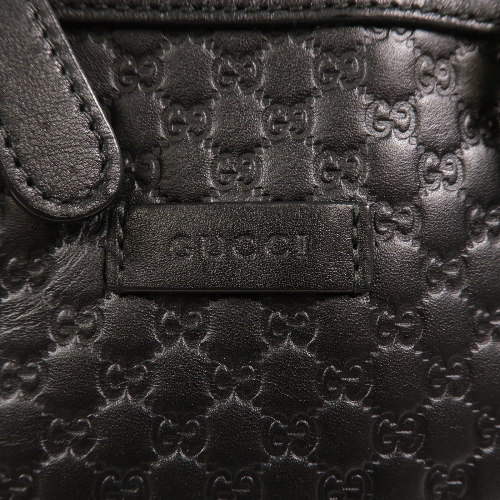 GUCCI 牛皮皮革Microguccissima手挽肩背兩用袋
