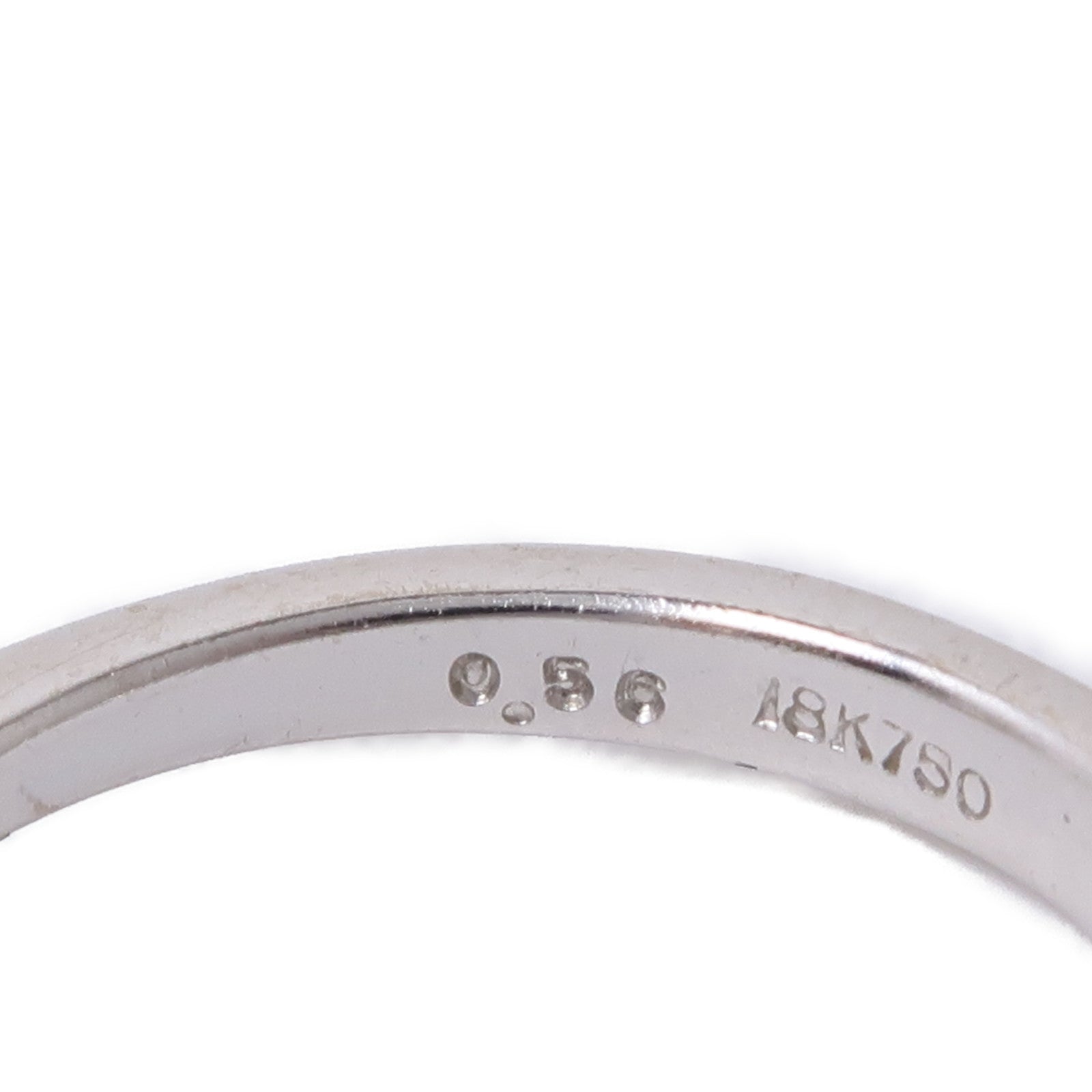 JEWELRY Diamond Ring 18K White Gold US#5.5