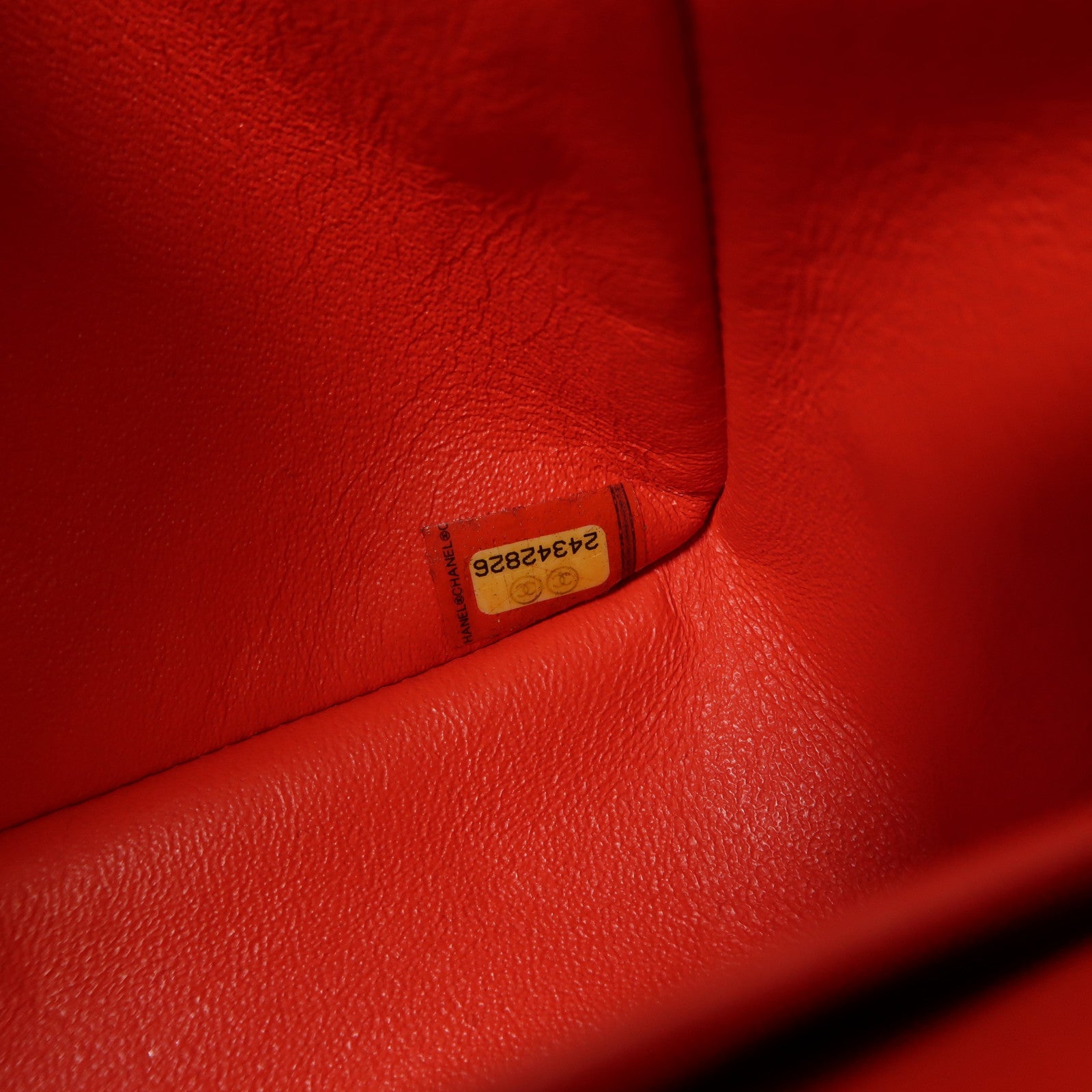 CHANEL GHW Classic 20 Chain Shoulder Bag A69900 Lambskin Leather Red