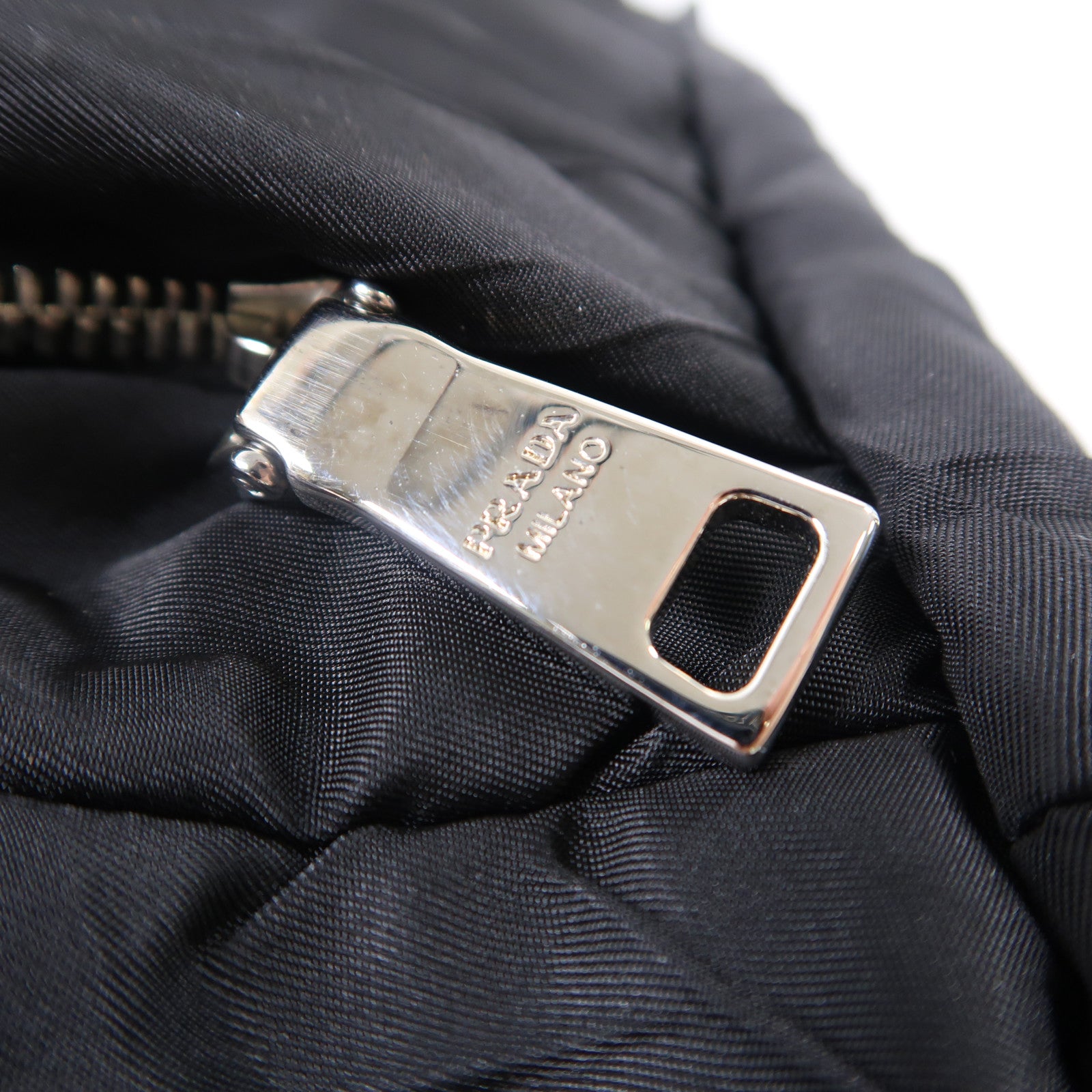 PRADA SHW Tote Bag Nylon VA 0718 Black