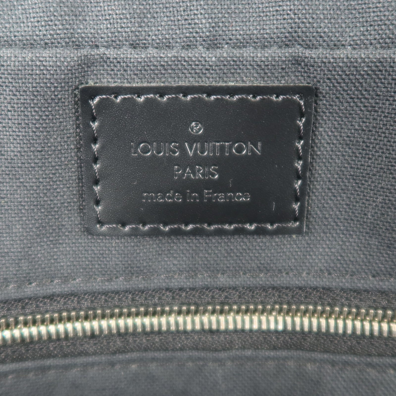 LOUIS VUITTON Damier Graphite Damier Graphite銀扣公事包