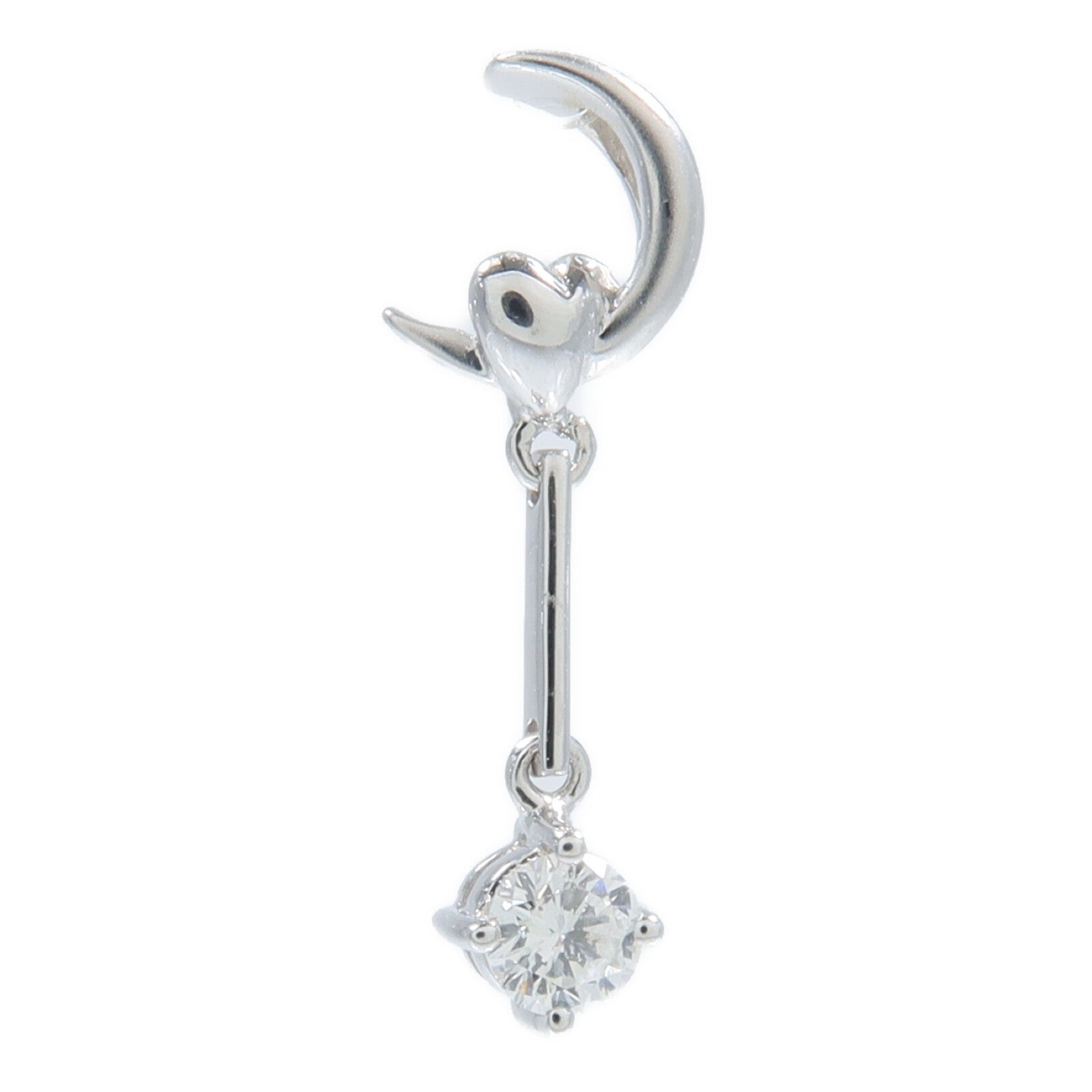 JEWELRY 18K白金Diamond Pendant Top鑽石吊墜