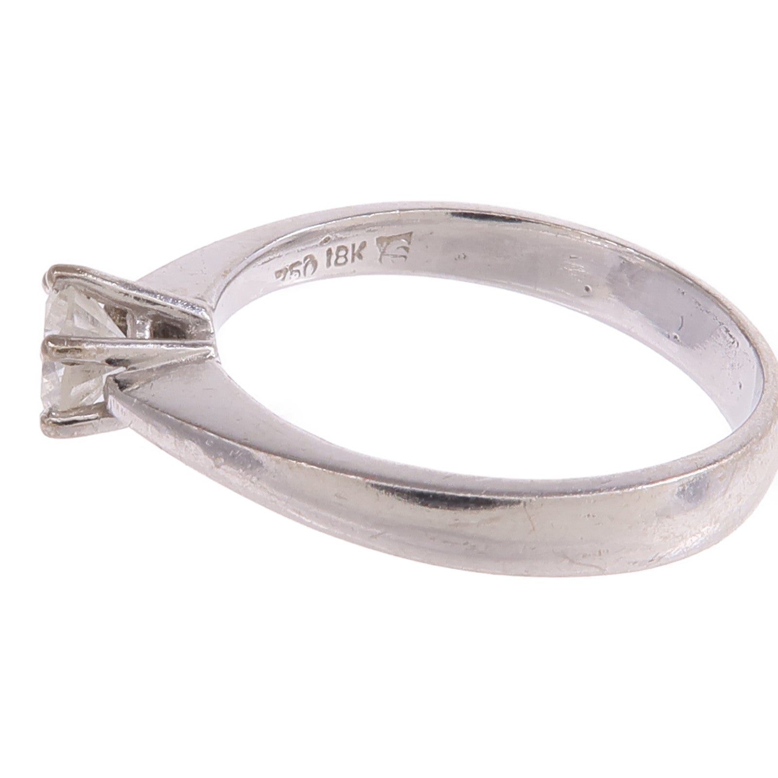 JEWELRY 18K白金Diamond Ring鑽石戒指US#5.5
