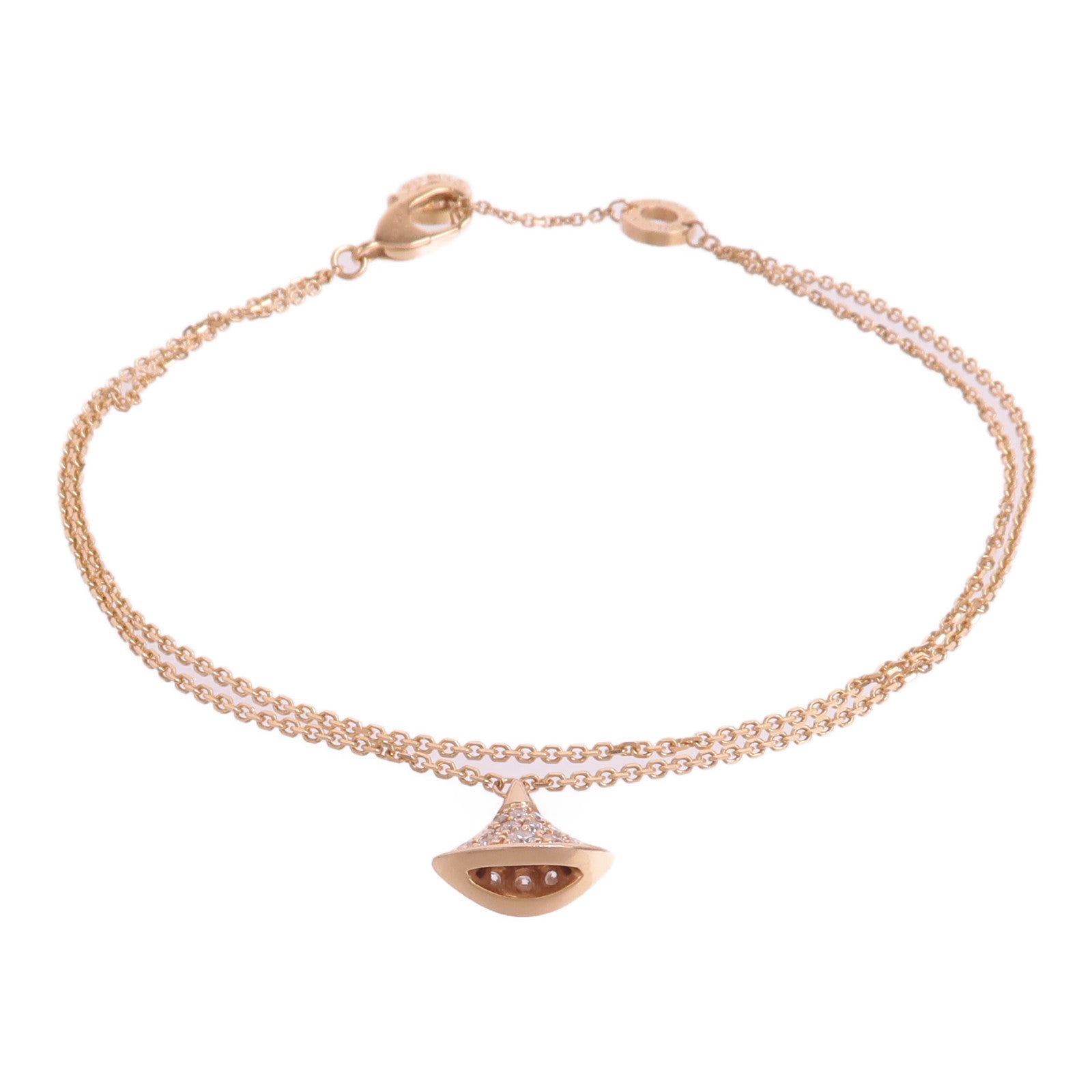 BVLGARI 18K玫瑰金Divas Dream Bracelet手鏈