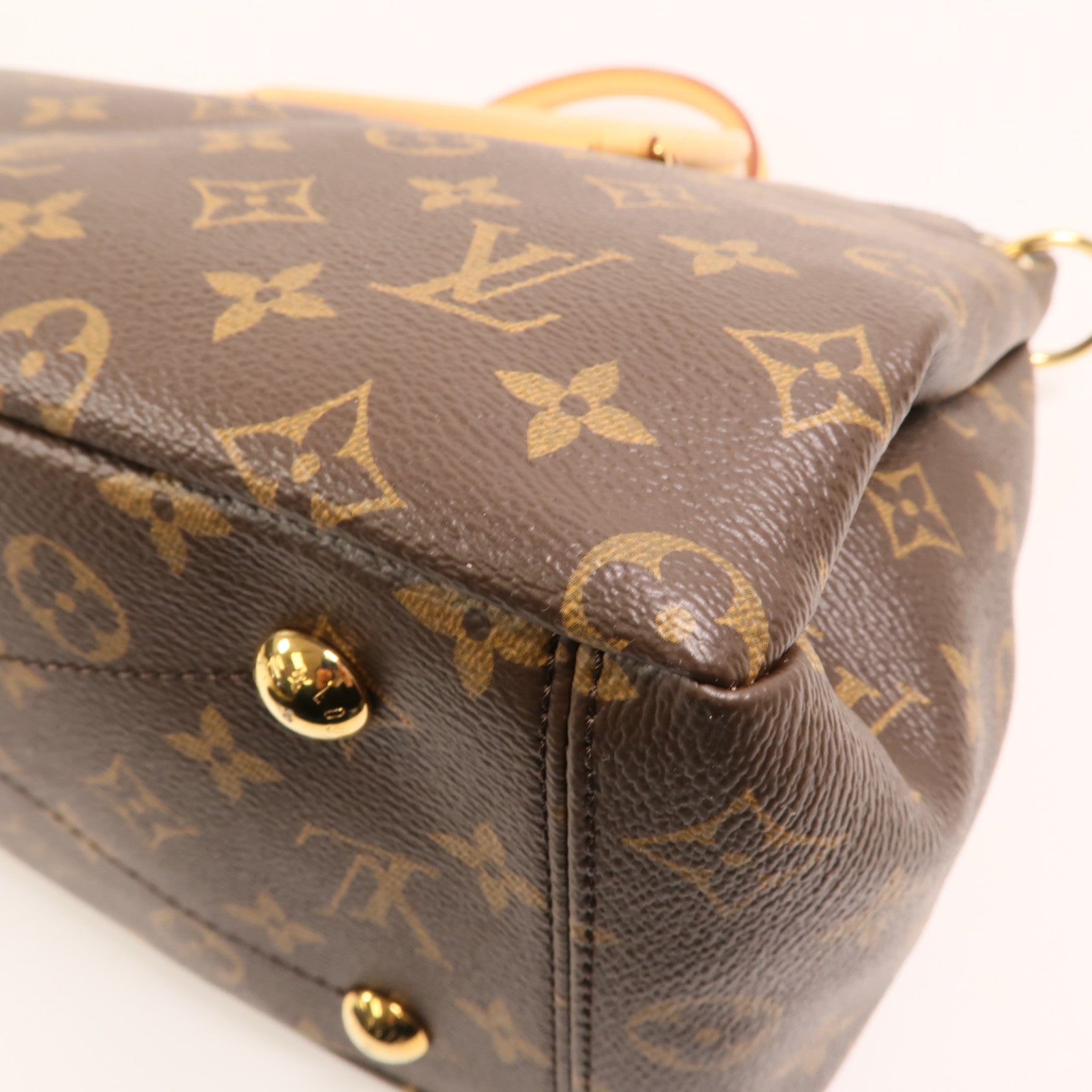 LOUIS VUITTON Monogram Pallas MM金扣手挽肩背兩用袋