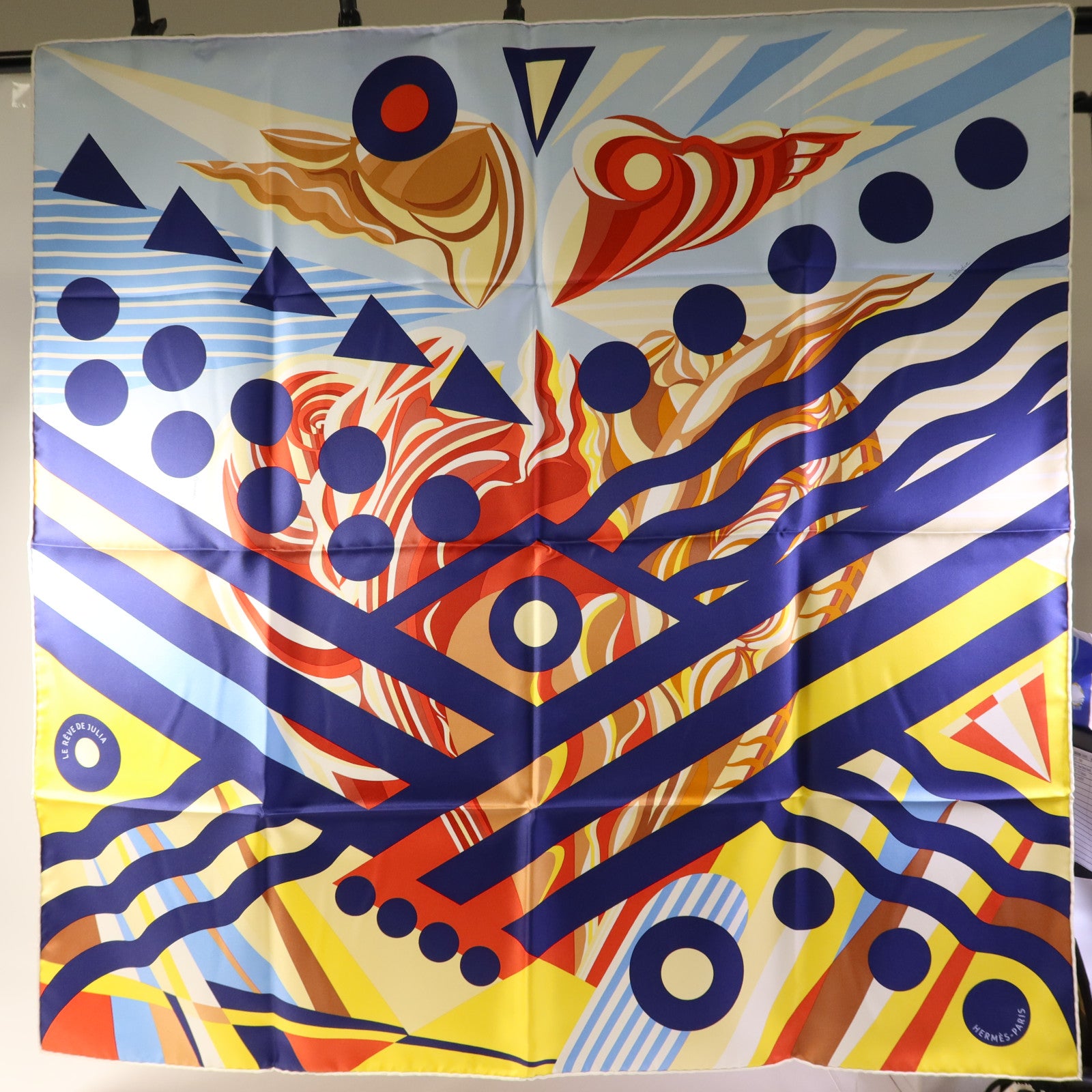 HERMES 絲質Scarf 90X90絲巾