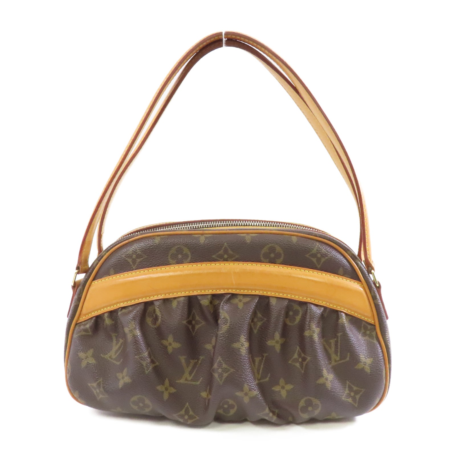 LOUIS VUITTON Monogram Klara金扣肩背袋啡色