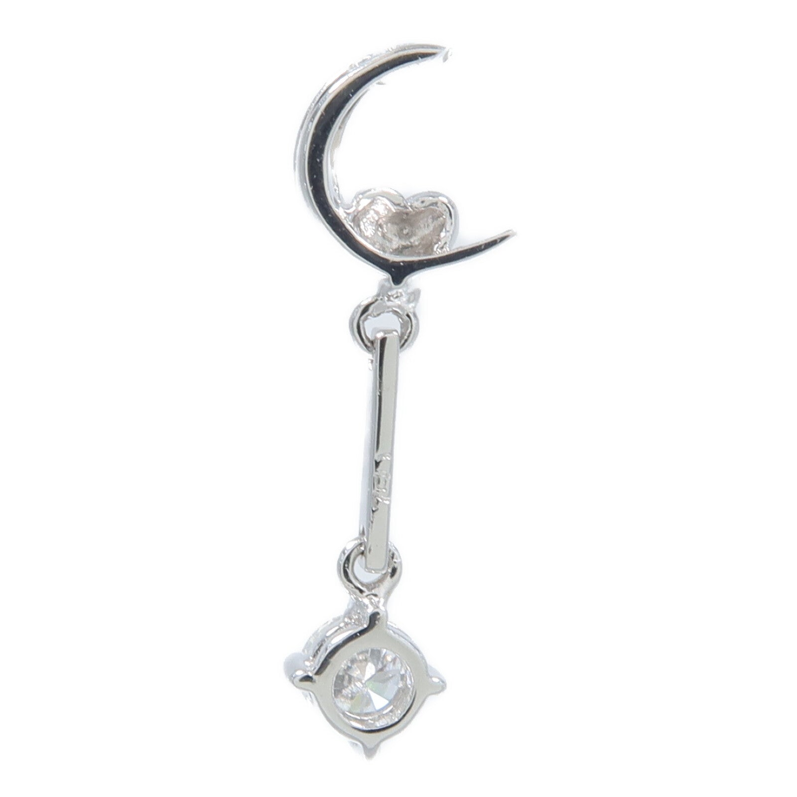 JEWELRY 18K白金Diamond Pendant Top鑽石吊墜