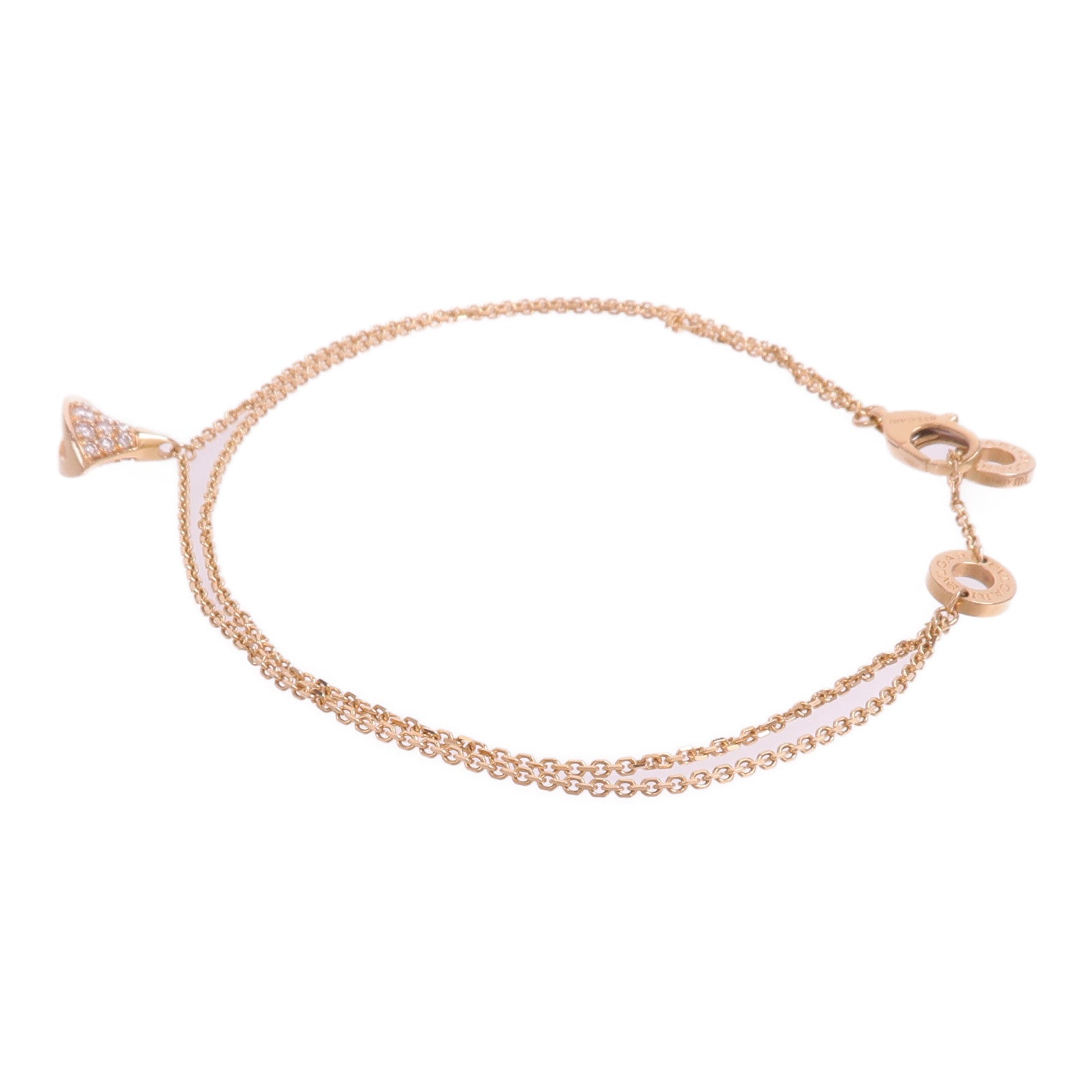 BVLGARI 18K玫瑰金Divas Dream Bracelet手鏈
