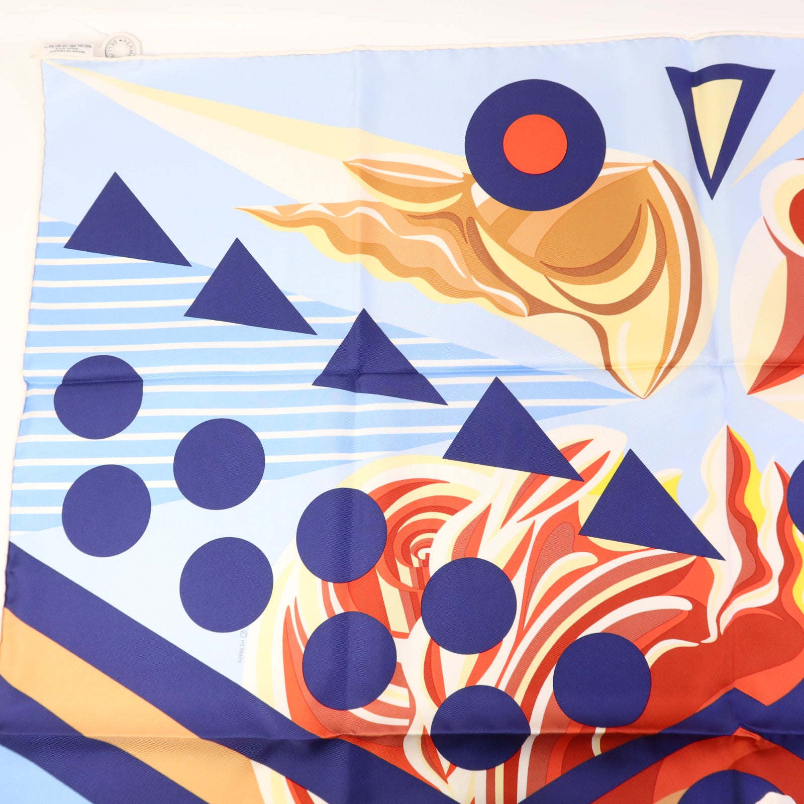 HERMES 絲質Scarf 90X90絲巾