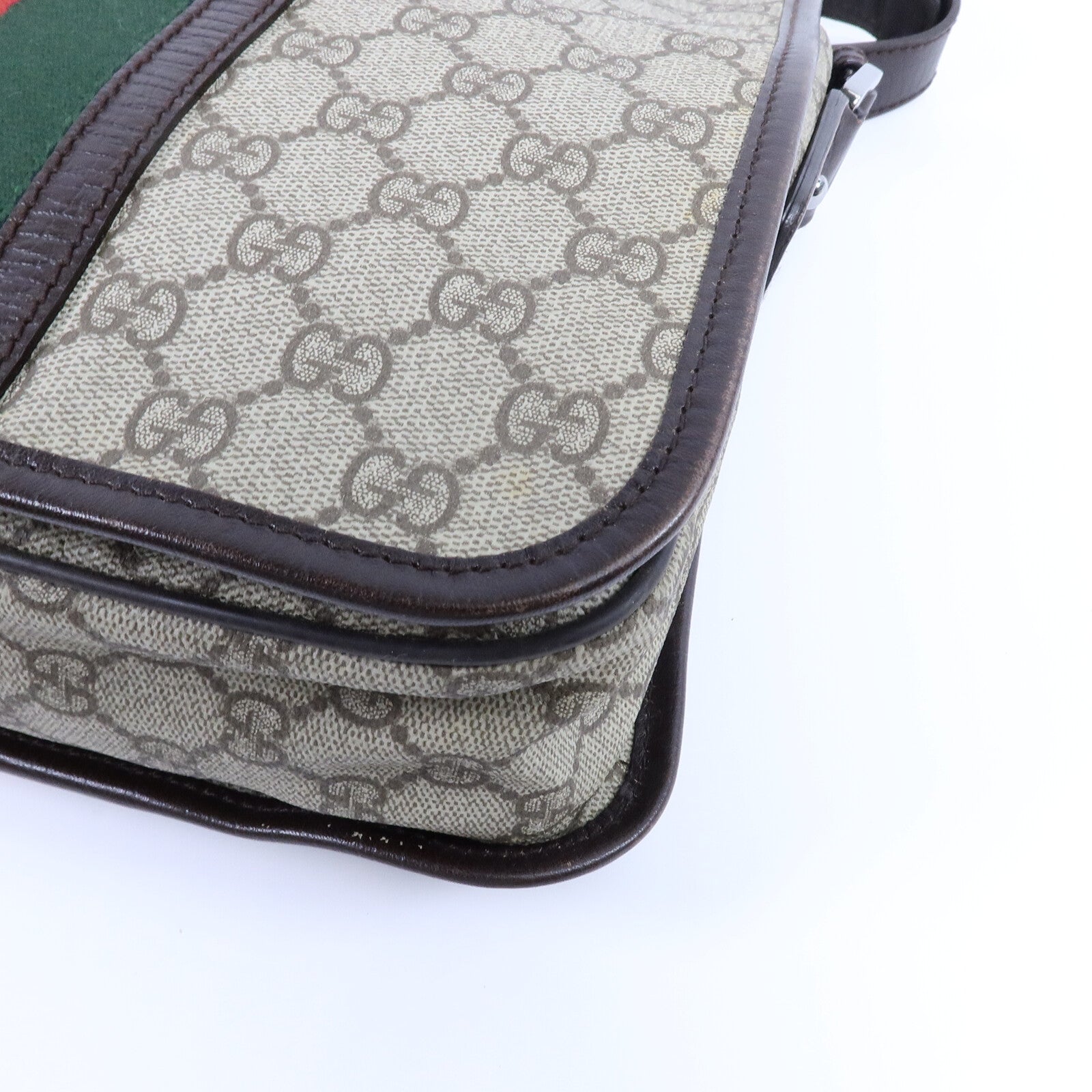 GUCCI 塗層帆布Shoulder Bag肩背袋
