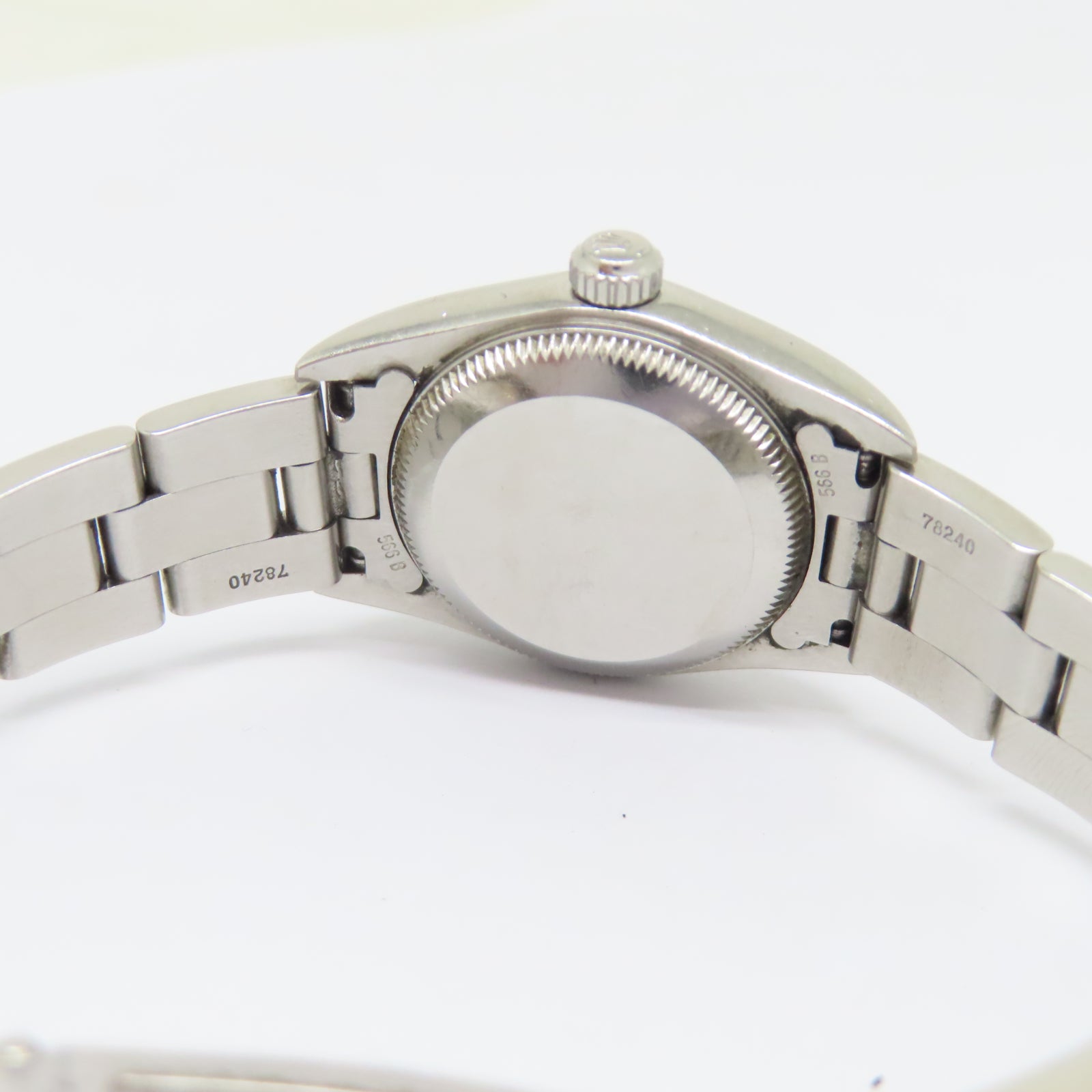 ROLEX Oyster Perpetual不鏽鋼手錶自動機芯白色