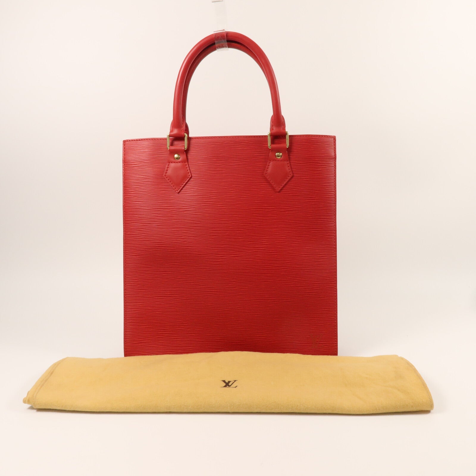 LOUIS VUITTON Epi Sac Plat PM手挽袋