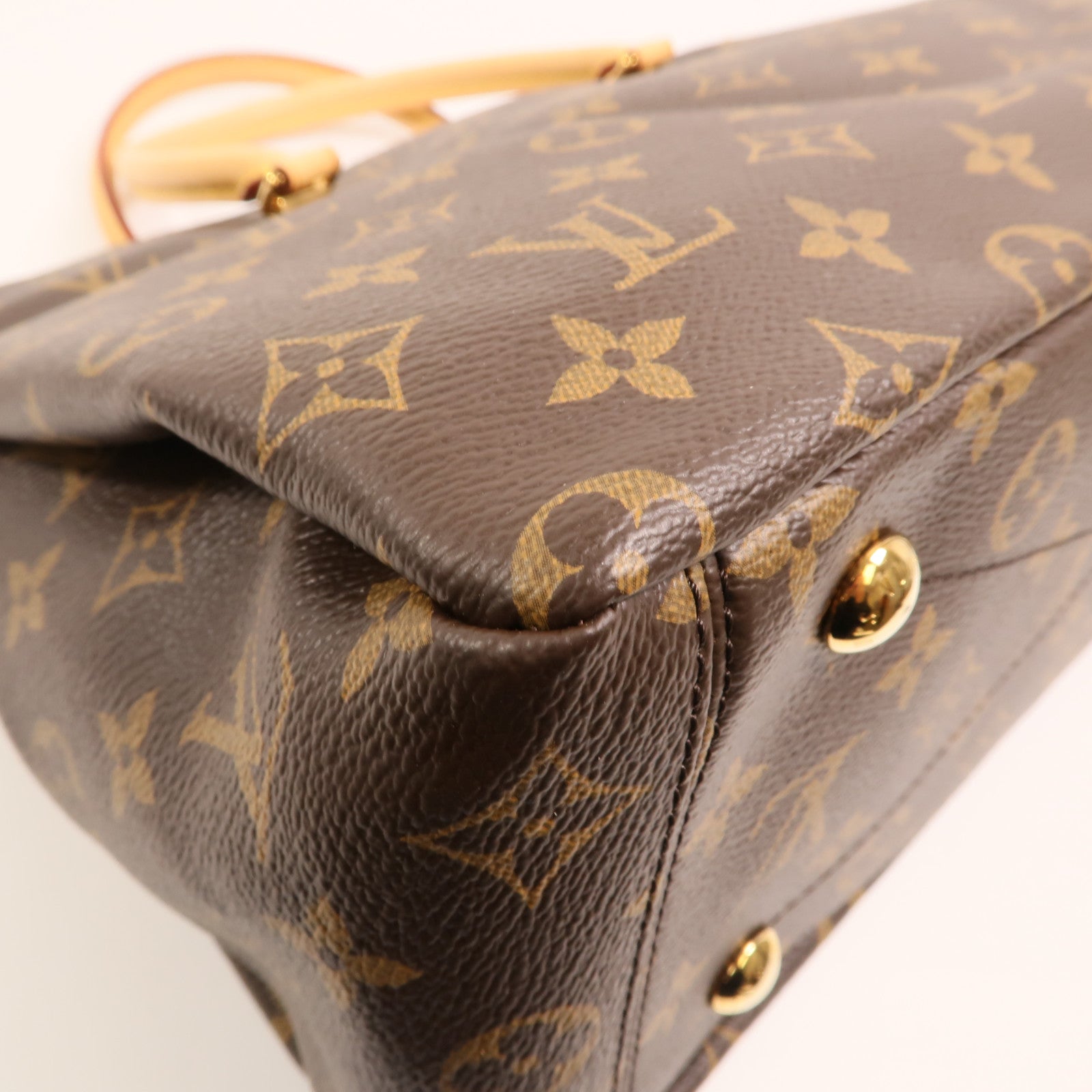 LOUIS VUITTON Monogram Pallas MM金扣手挽肩背兩用袋