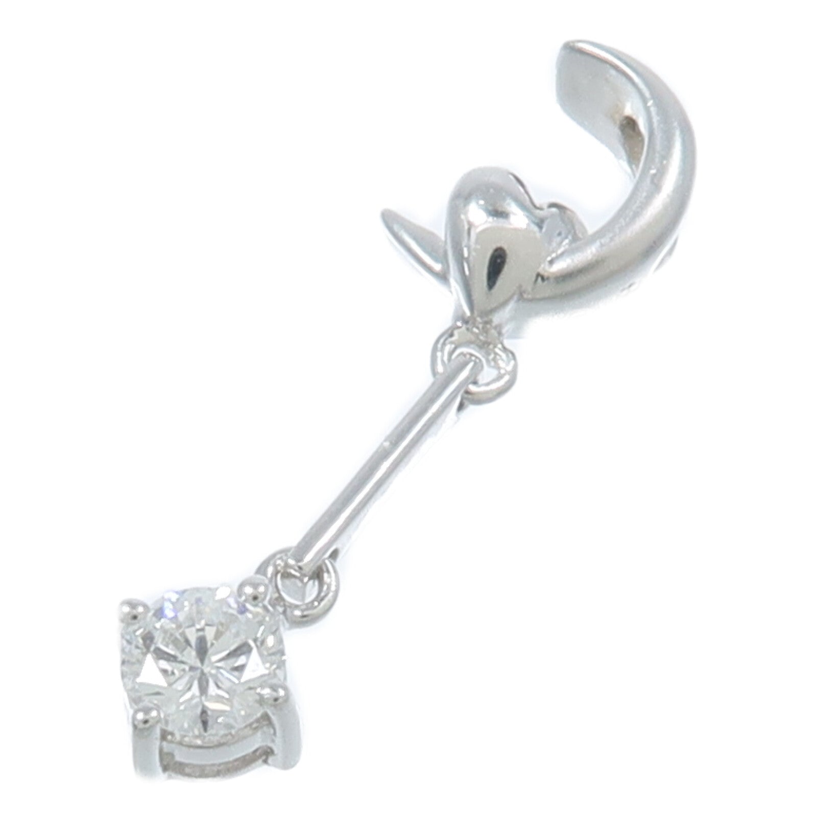 JEWELRY 18K白金Diamond Pendant Top鑽石吊墜
