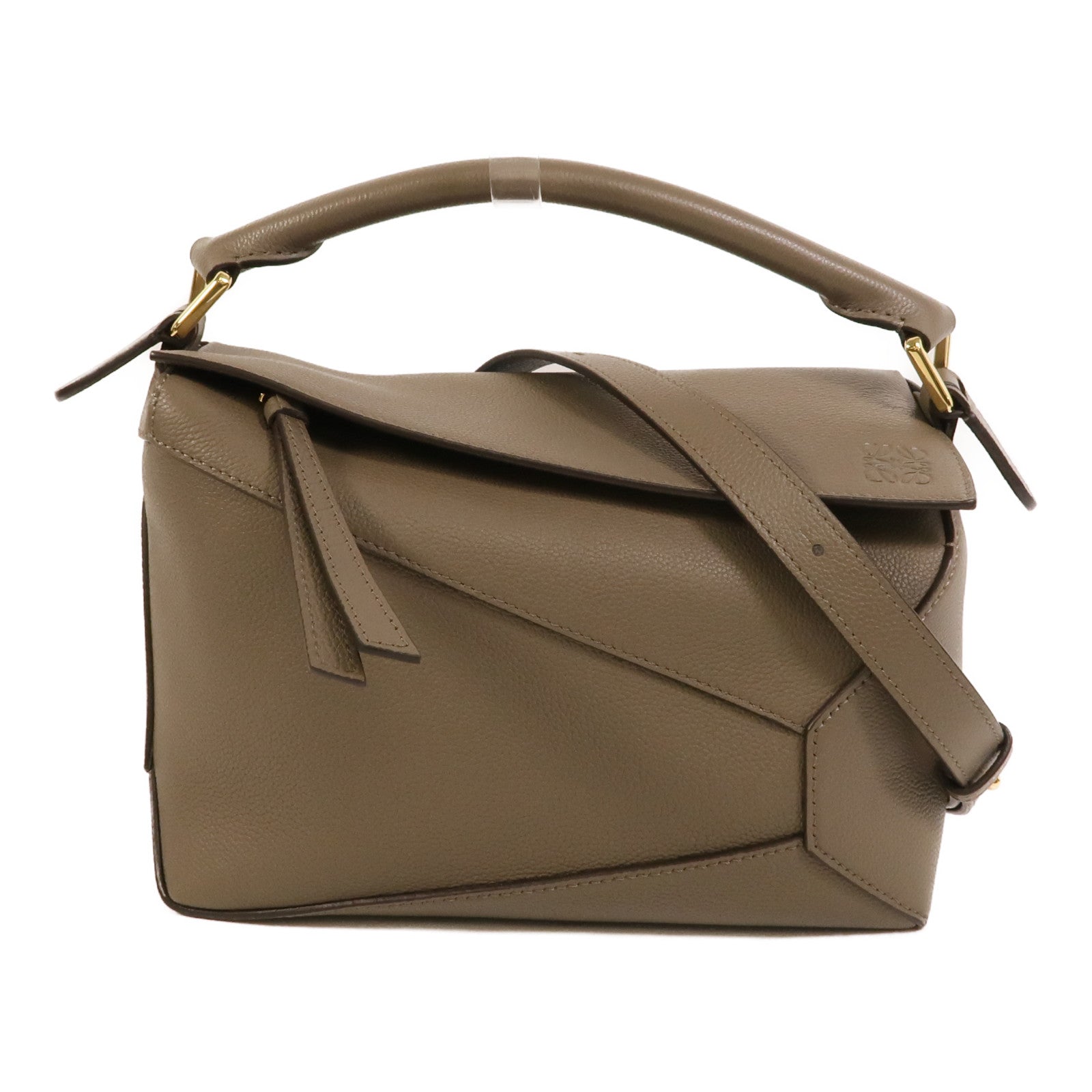 LOEWE 牛皮皮革Puzzle Small手挽肩背兩用袋
