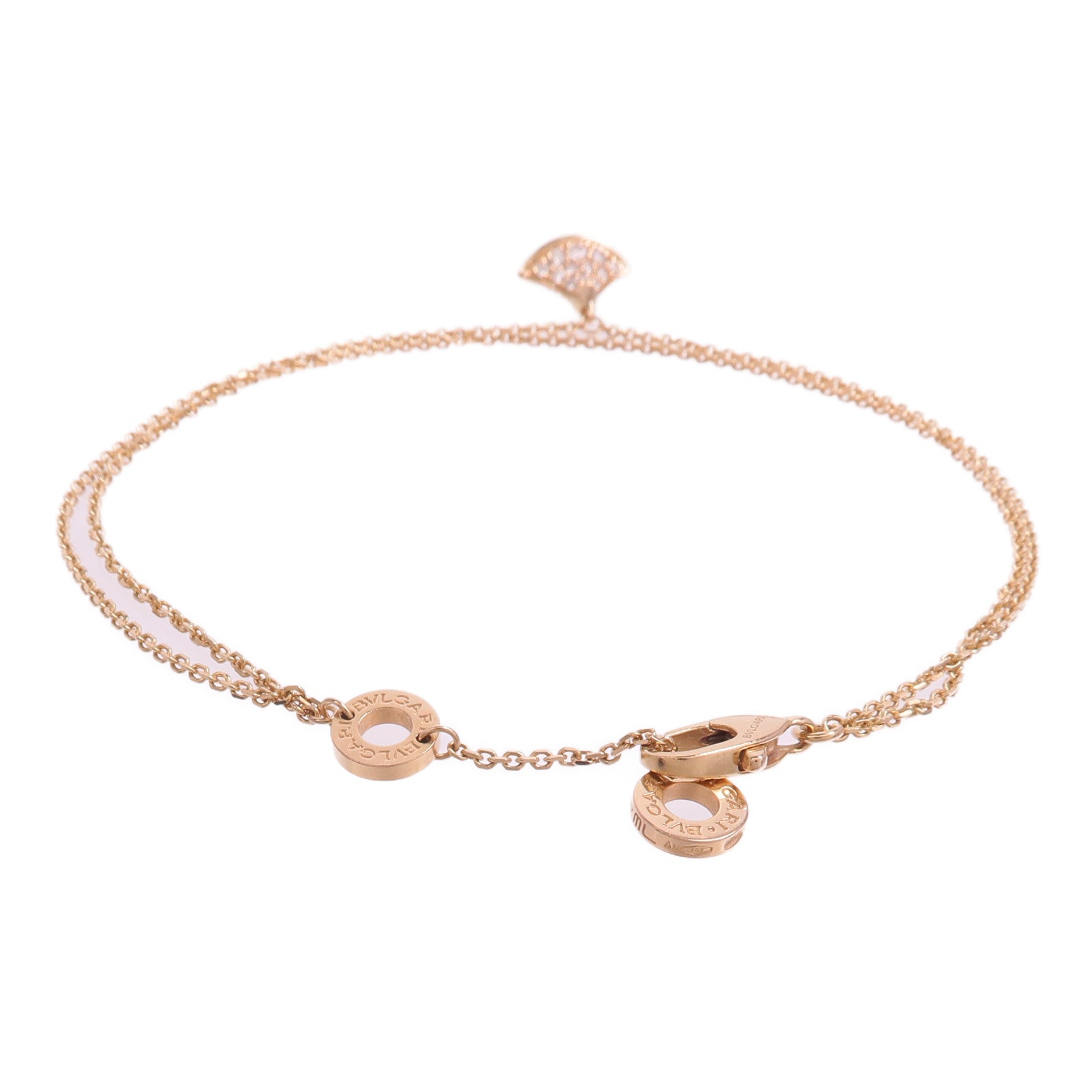 BVLGARI 18K玫瑰金Divas Dream Bracelet手鏈