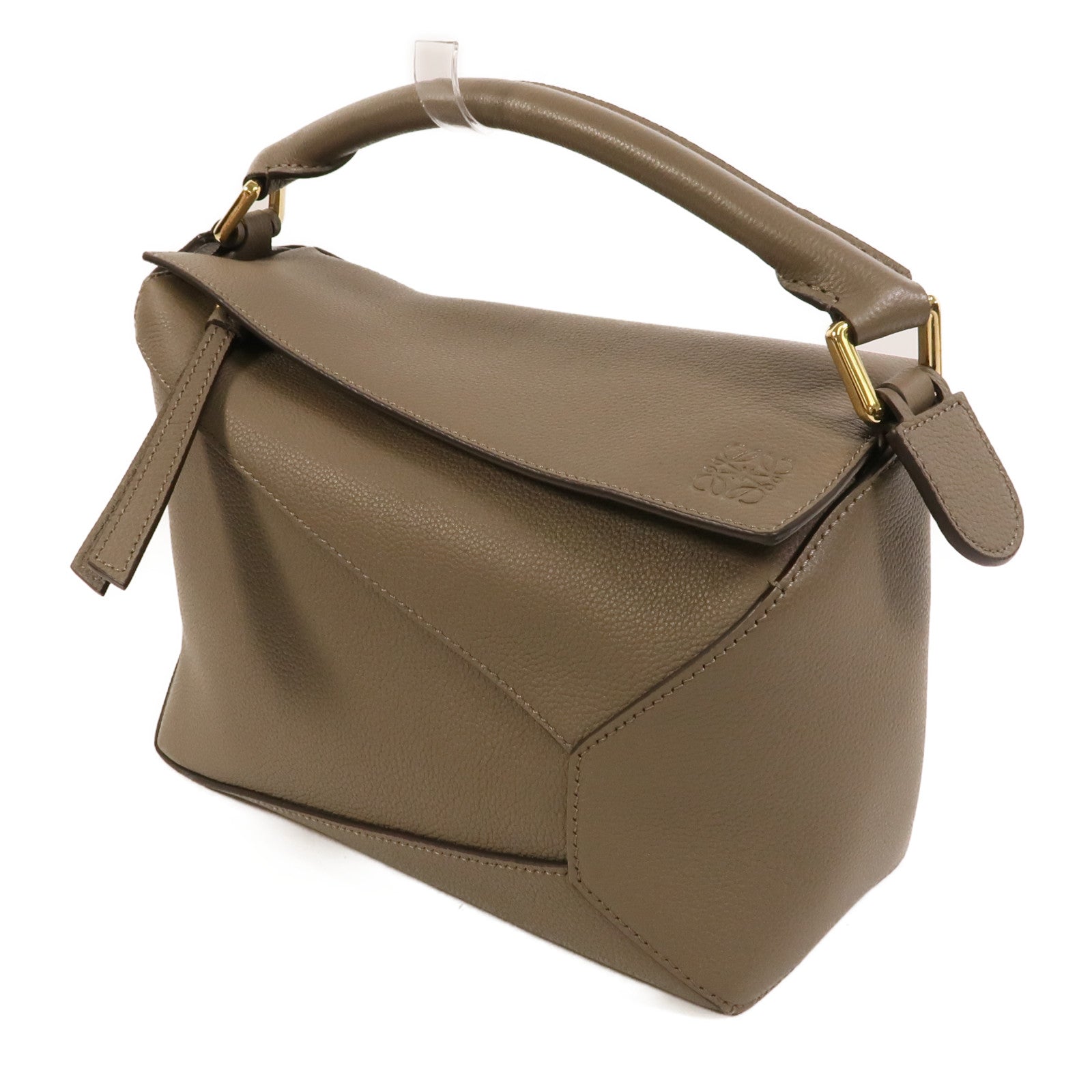 LOEWE 牛皮皮革Puzzle Small手挽肩背兩用袋