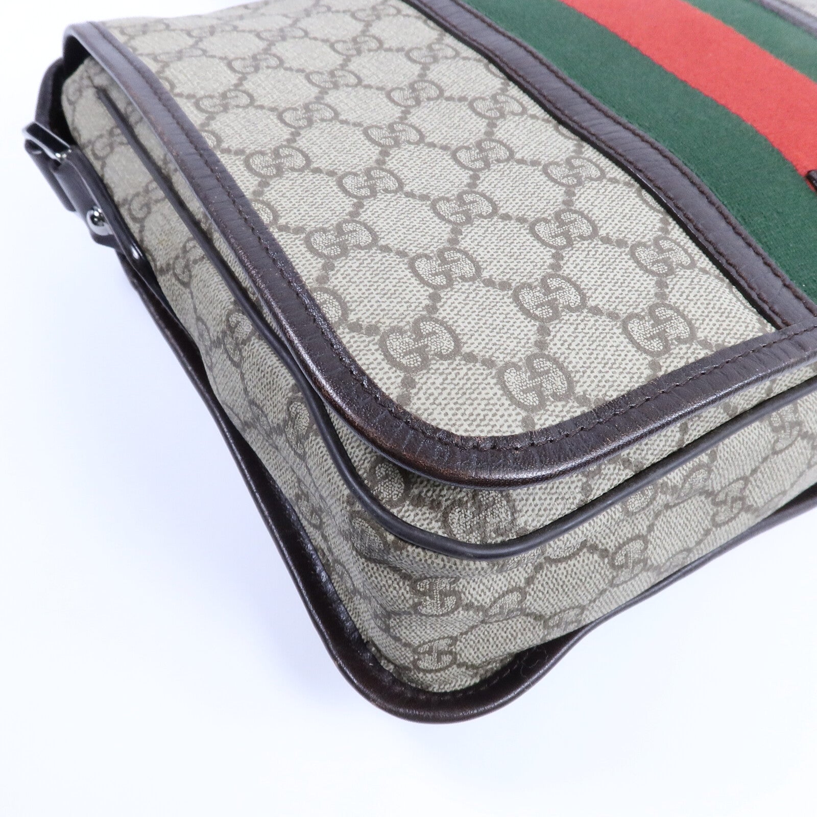 GUCCI 塗層帆布Shoulder Bag肩背袋