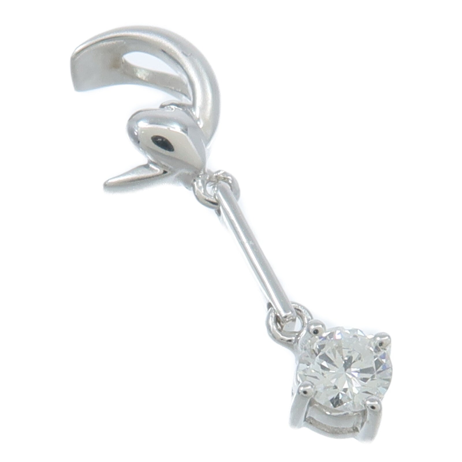 JEWELRY 18K白金Diamond Pendant Top鑽石吊墜