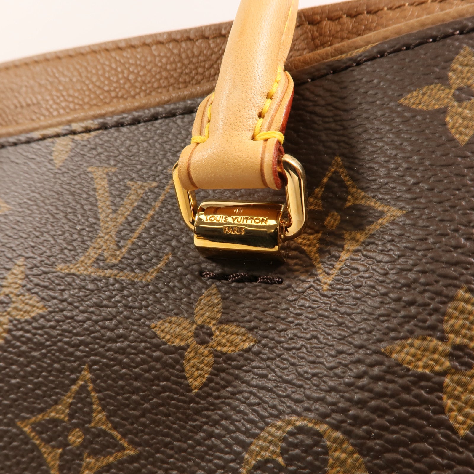 LOUIS VUITTON Monogram Pallas MM金扣手挽肩背兩用袋