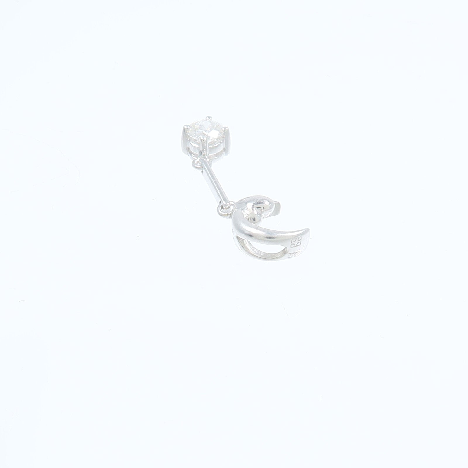 JEWELRY 18K白金Diamond Pendant Top鑽石吊墜