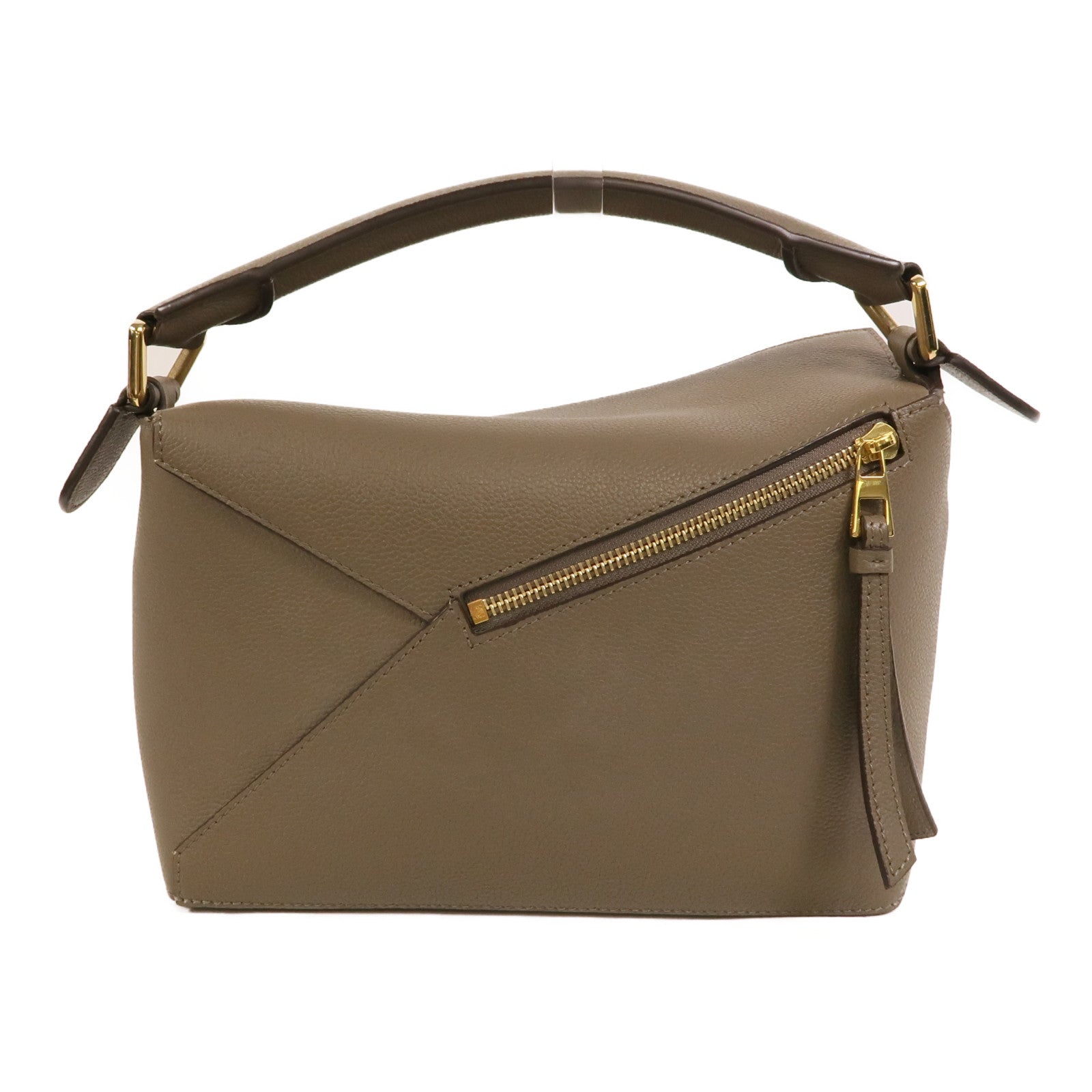 LOEWE 牛皮皮革Puzzle Small手挽肩背兩用袋