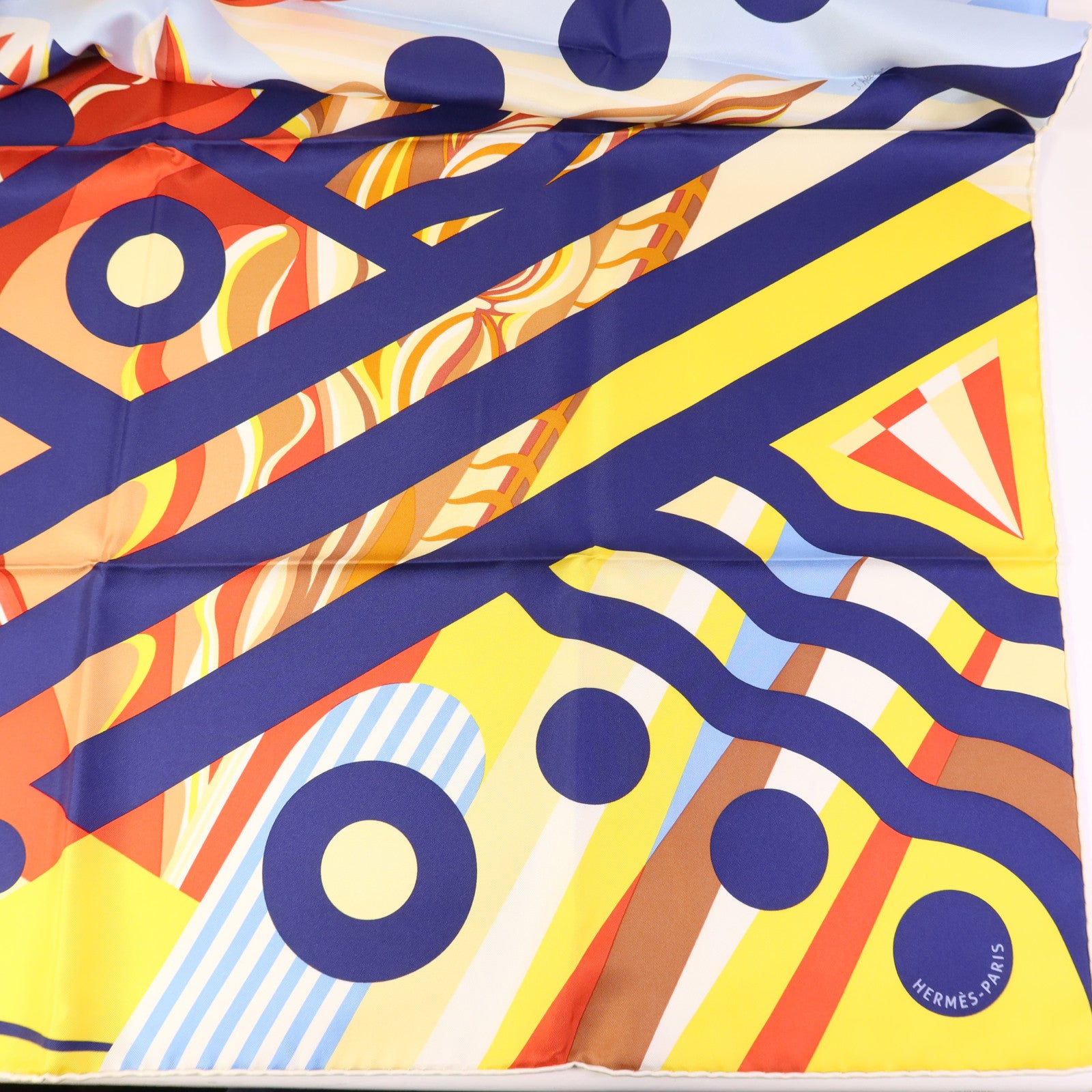 HERMES 絲質Scarf 90X90絲巾