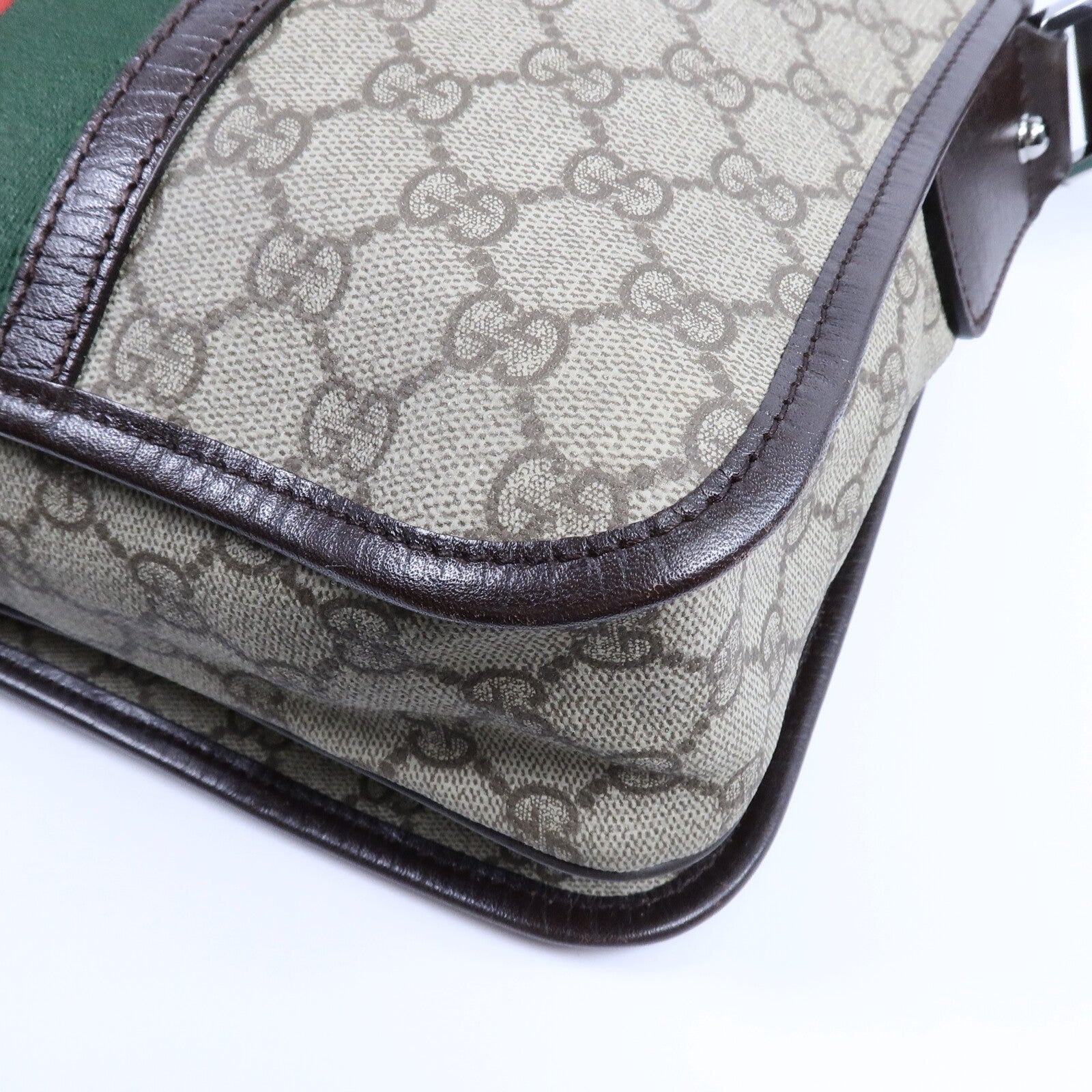 GUCCI 塗層帆布Shoulder Bag肩背袋