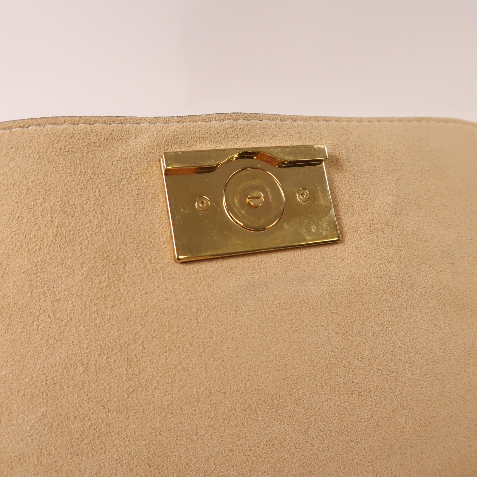 LOUIS VUITTON Monogram Vaugirard金扣手挽肩背兩用袋啡色/米色