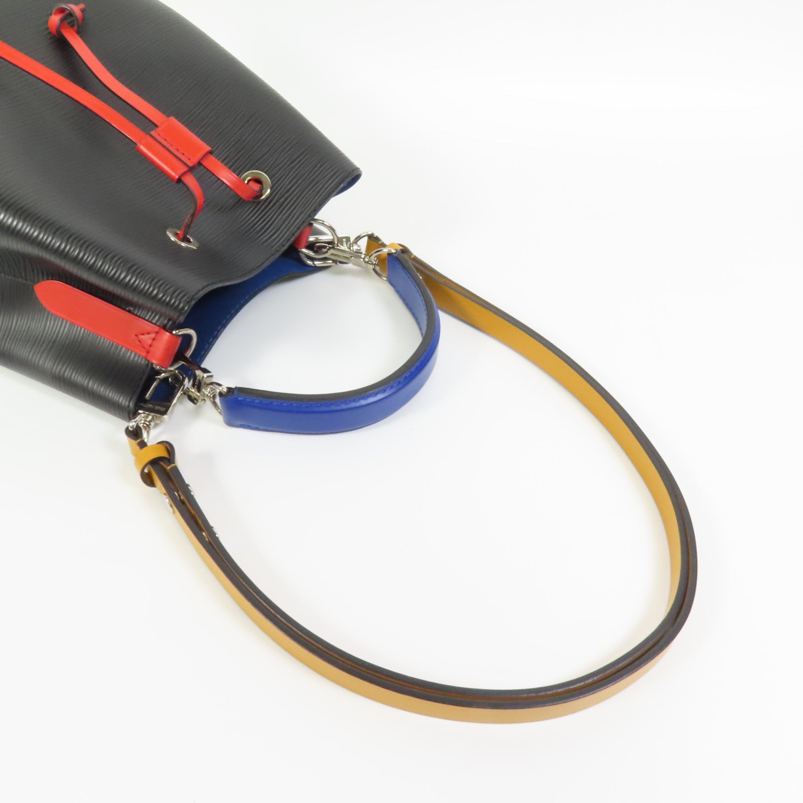 LOUIS VUITTON Epi Neo Noe BB銀扣手挽肩背兩用袋