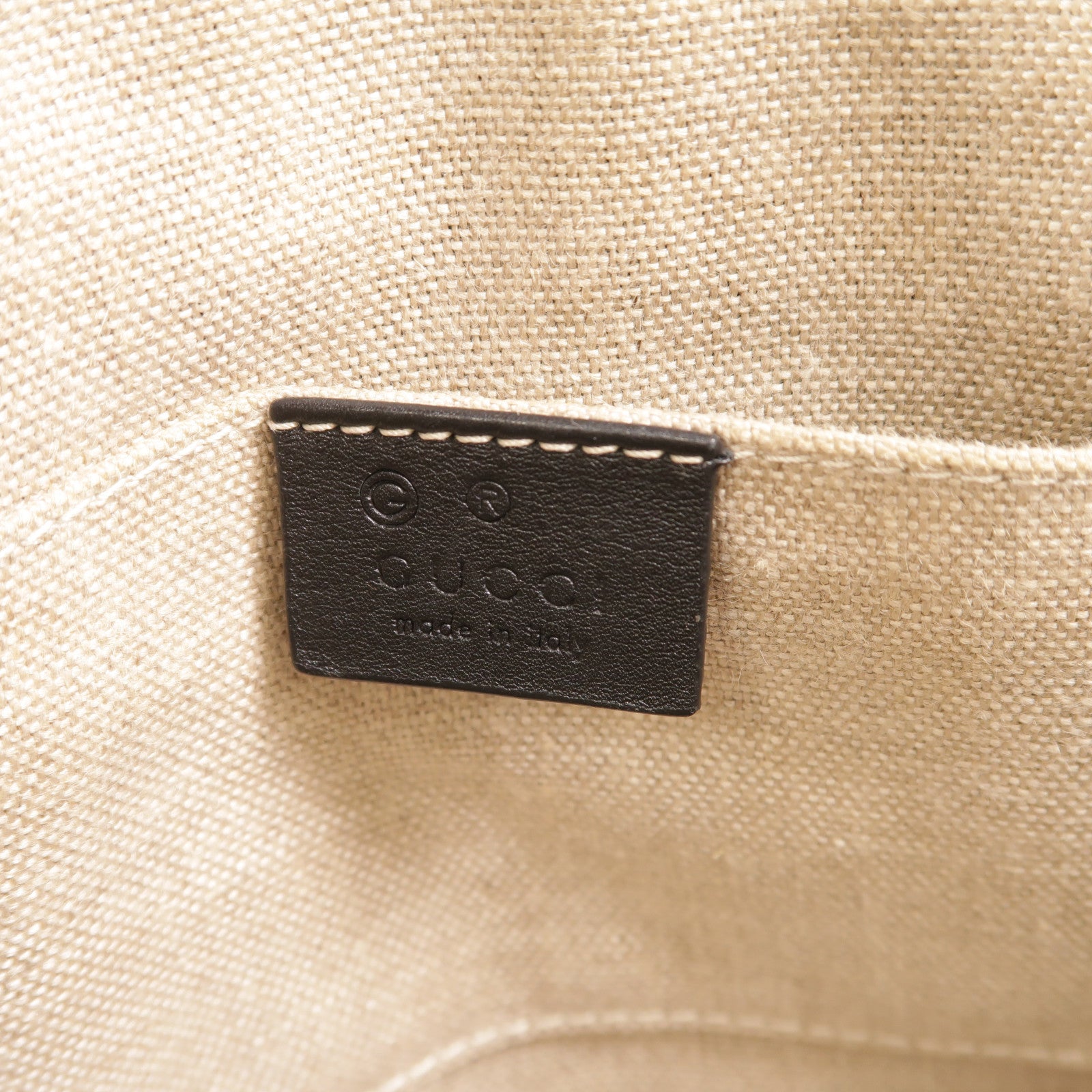 GUCCI 牛皮皮革Microguccissima手挽肩背兩用袋