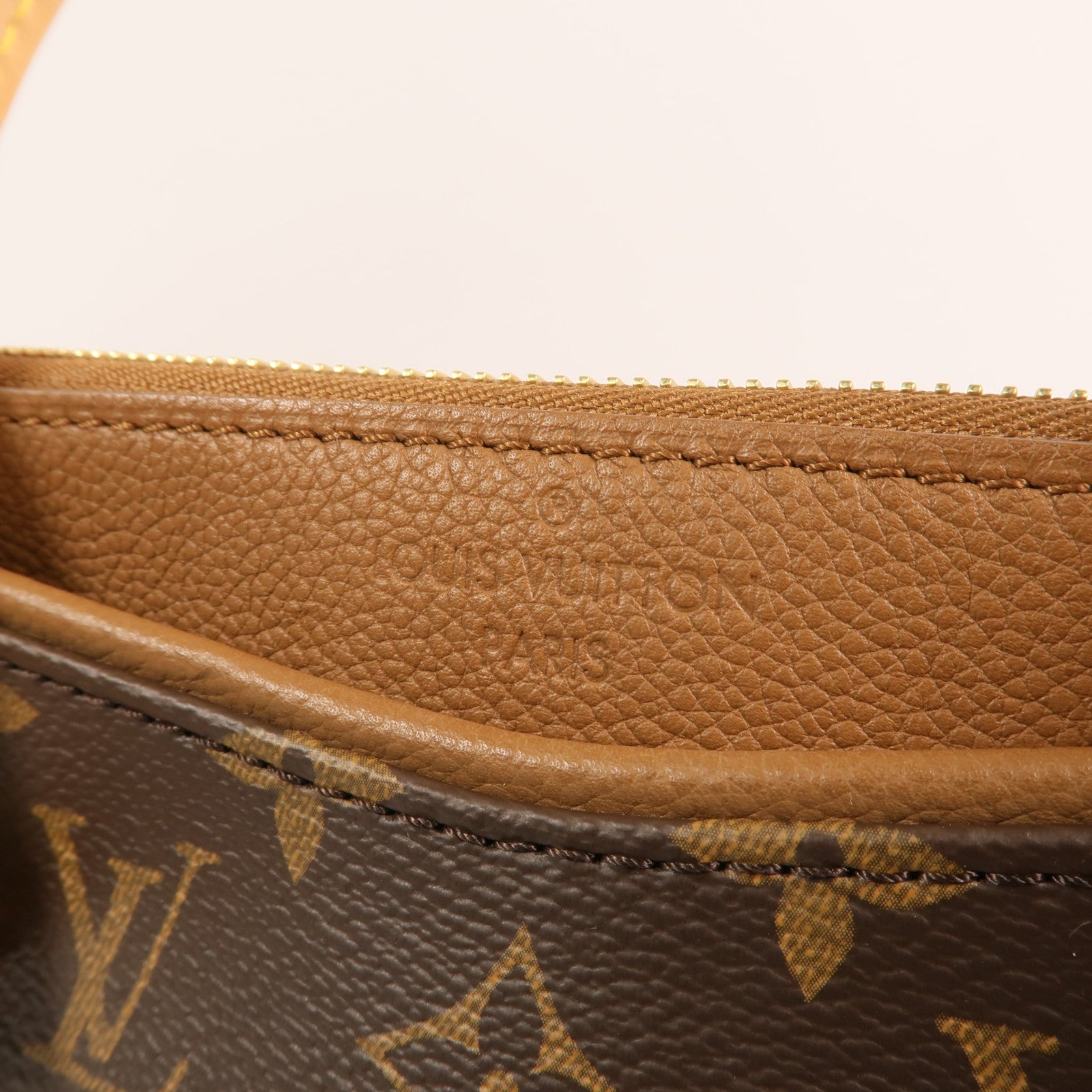 LOUIS VUITTON Monogram Pallas MM金扣手挽肩背兩用袋