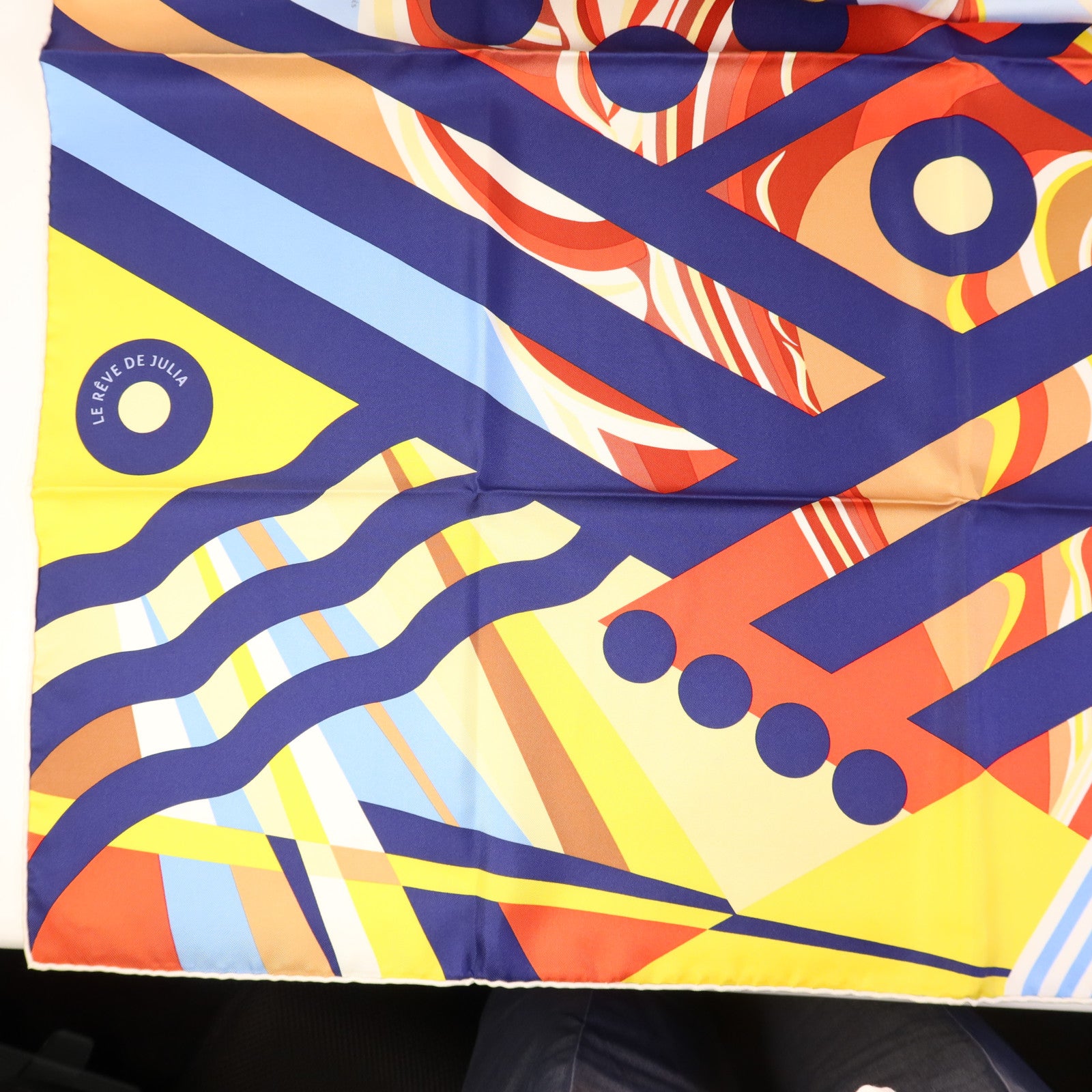 HERMES 絲質Scarf 90X90絲巾