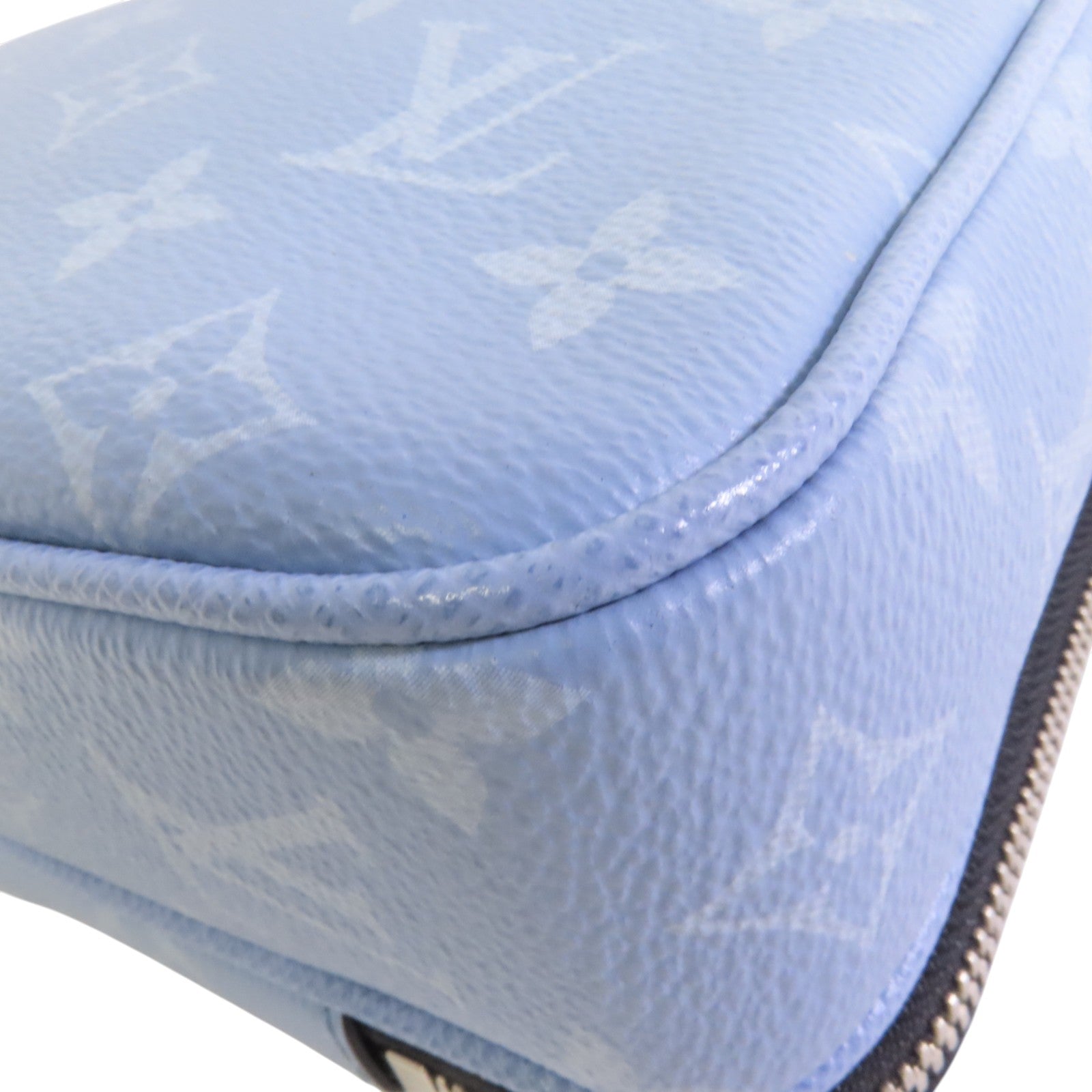 LOUIS VUITTON Monogram Aplha銀扣肩背袋