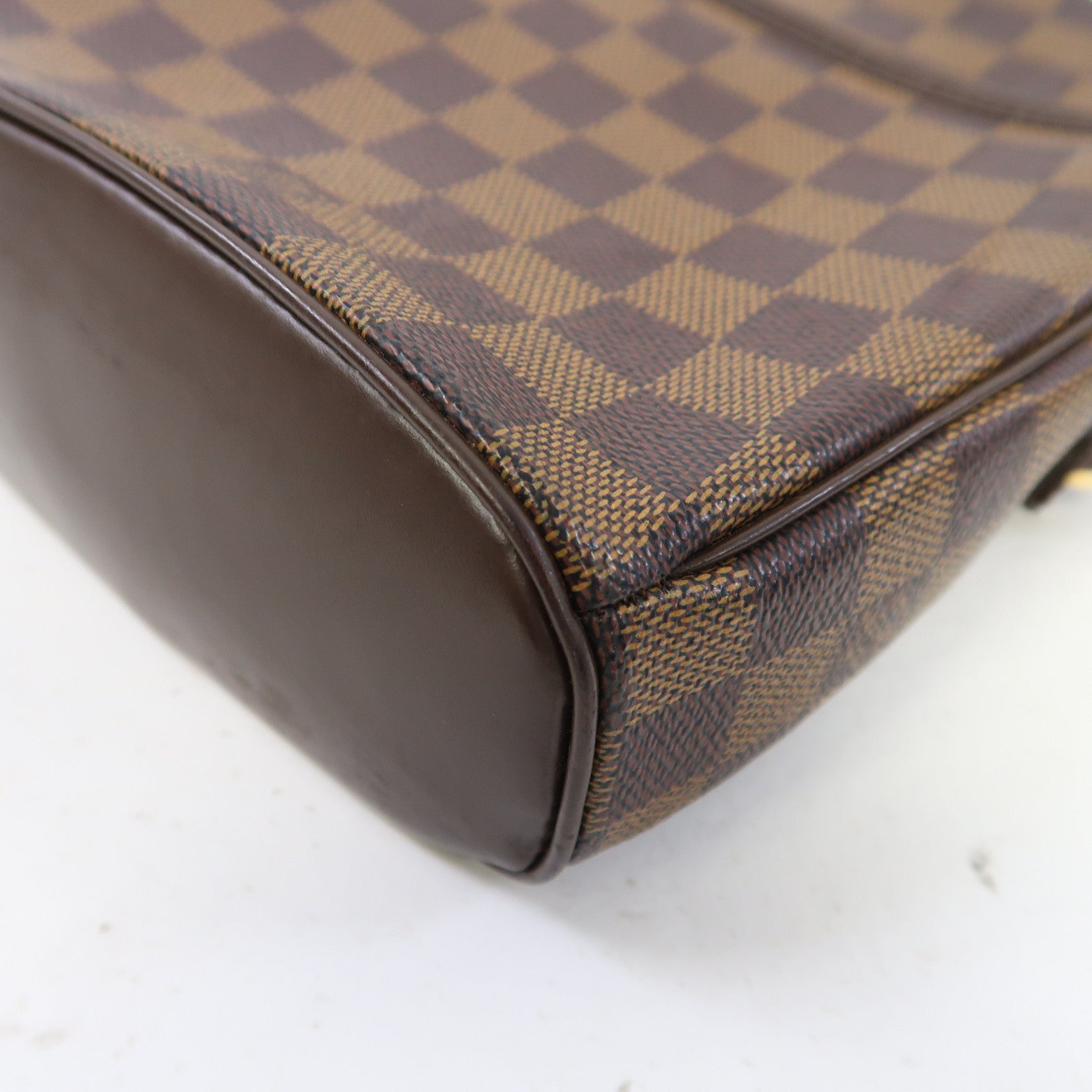 LOUIS VUITTON 【激減優惠】Damier Ipanema PM金扣肩背袋啡色
