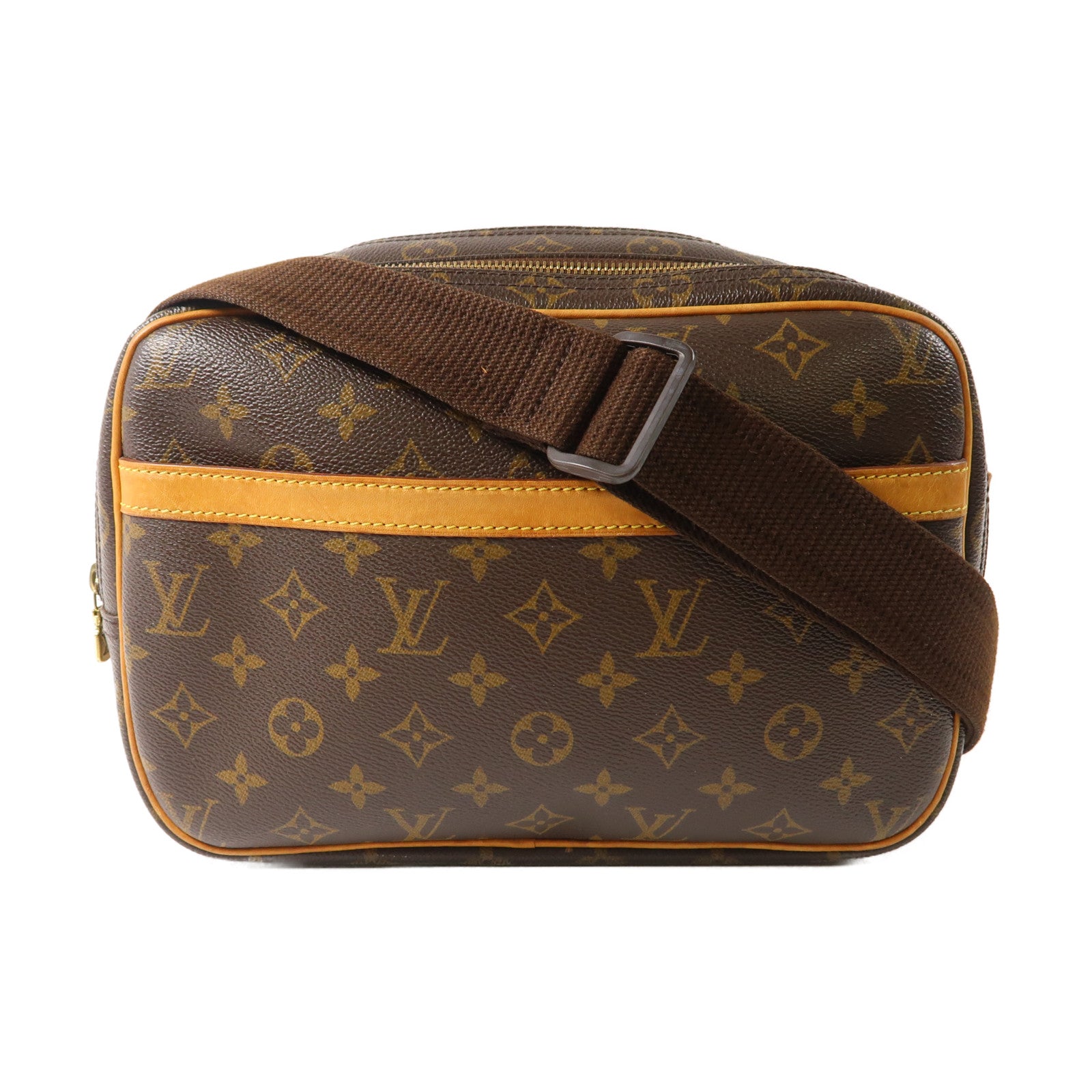 LOUIS VUITTON LV GHW Reporter PM Shoulder Bag M45254 Monogram Brown