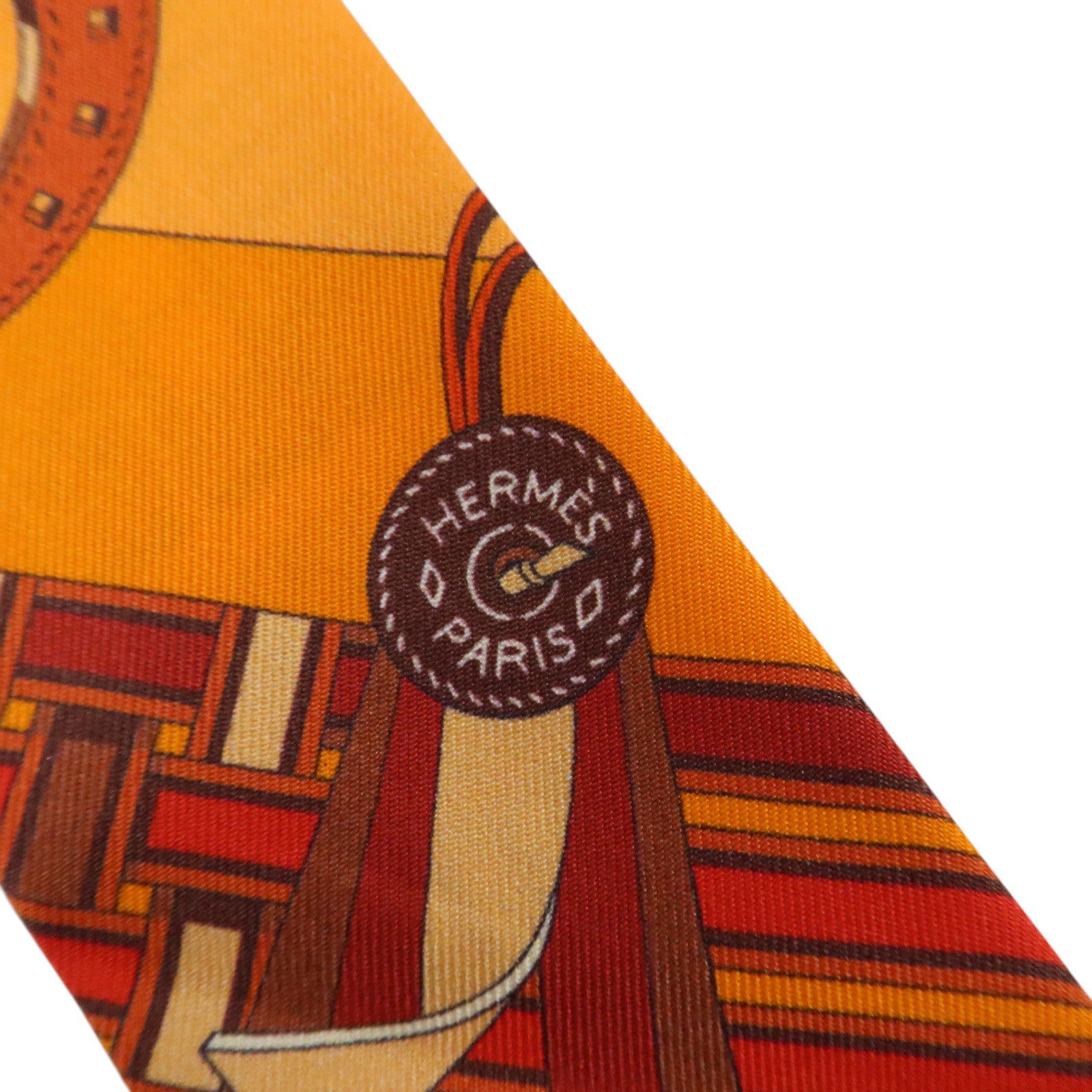 HERMES 絲質Twilly絲巾