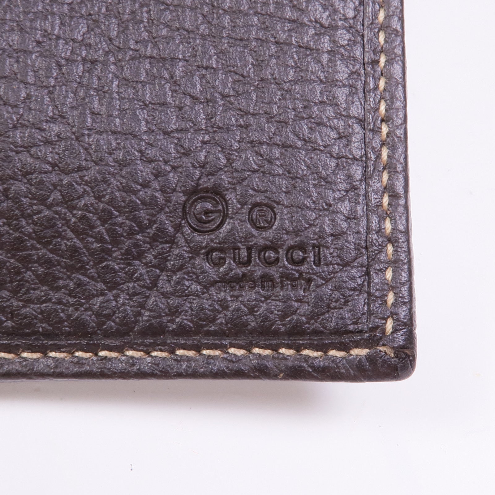 GUCCI 帆布Wallet金扣錢包