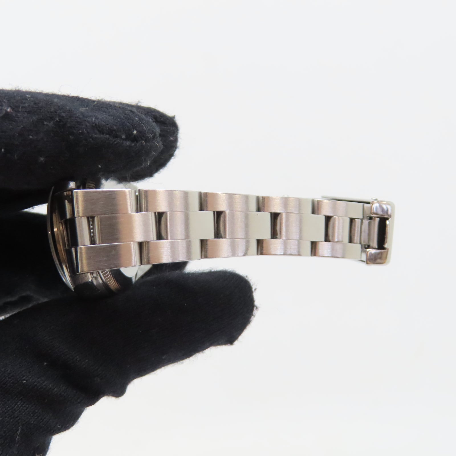 ROLEX Oyster Perpetual不鏽鋼手錶自動機芯白色